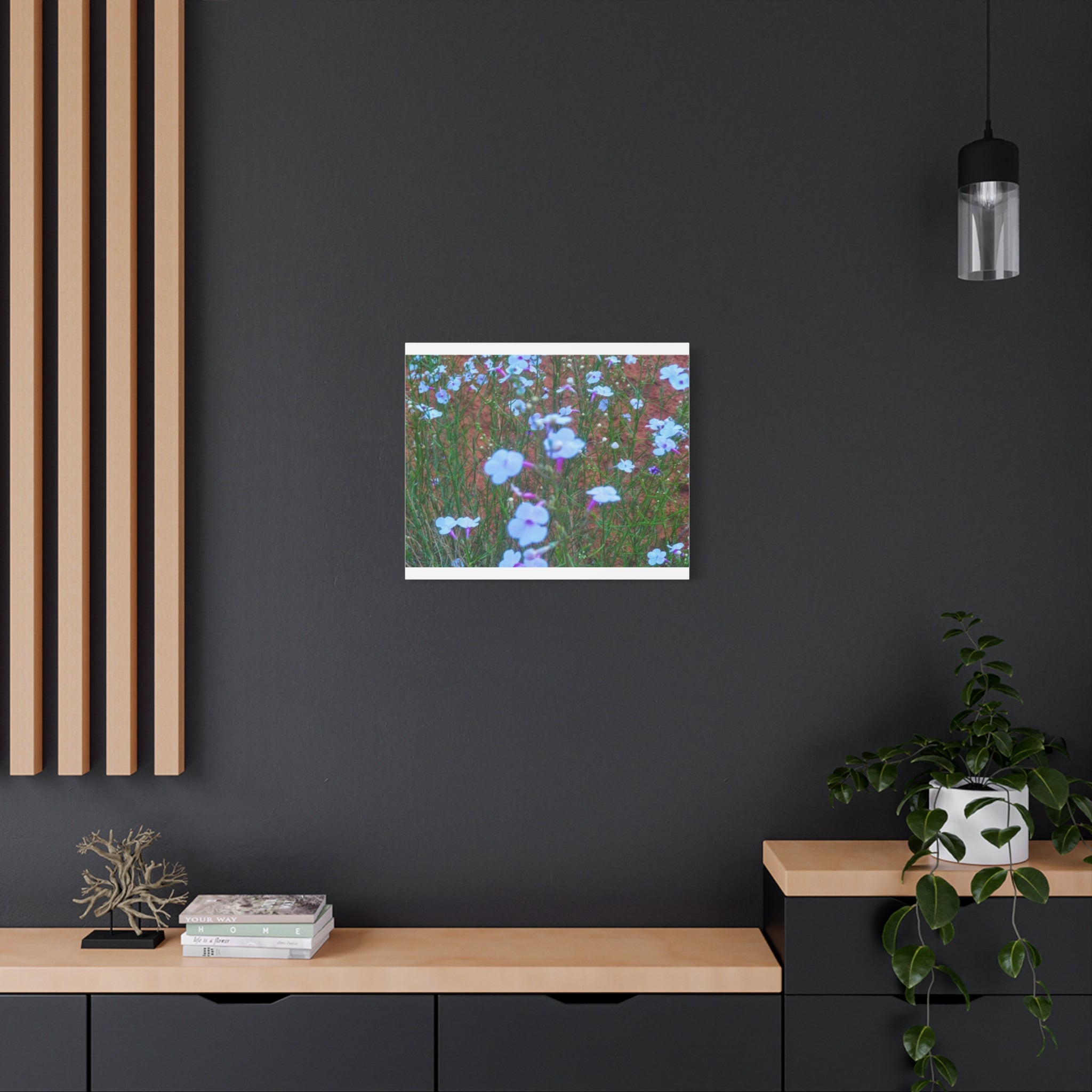Floral Canvas Wall Art, Home Decor, Wall Hanging, Gift Idea, Nature Art, Flower Print