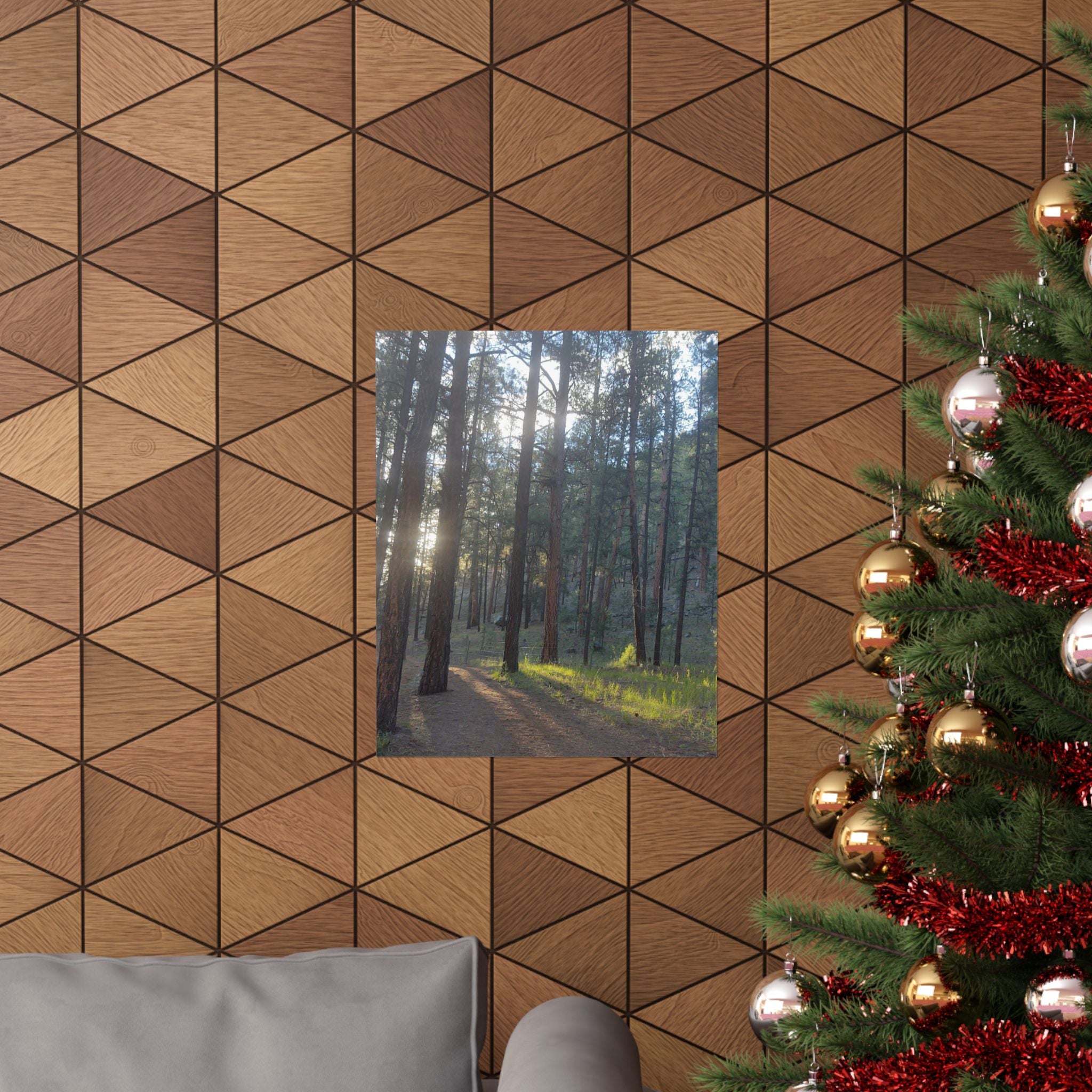 Serene Nature Matte Vertical Posters, Forest Wall Art, Home Decor, Gift Idea, Nature Lover's Decor, Inspirational Art Print