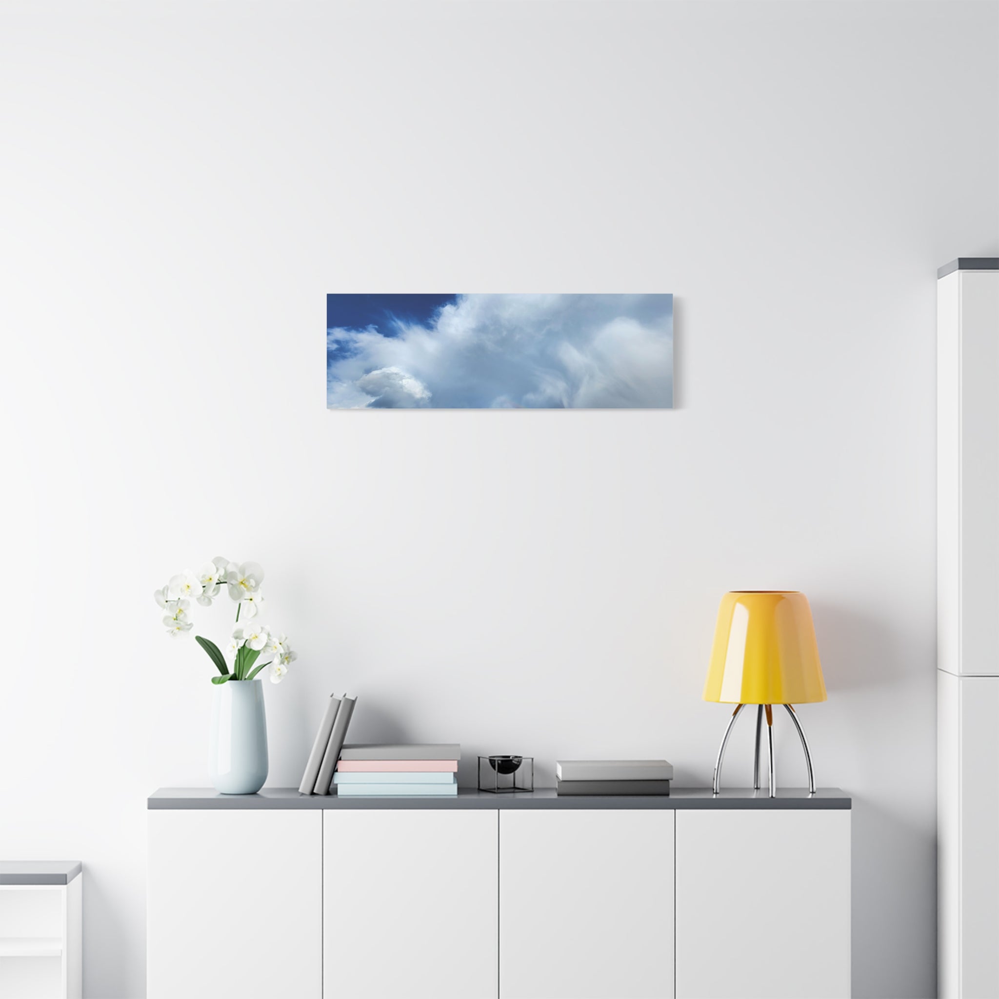 Rainbow Cloud Art Canvas Print, Stretched Wall Decor, Home/Office Art, Gift for Nature Lovers, Gallery Wall Accent