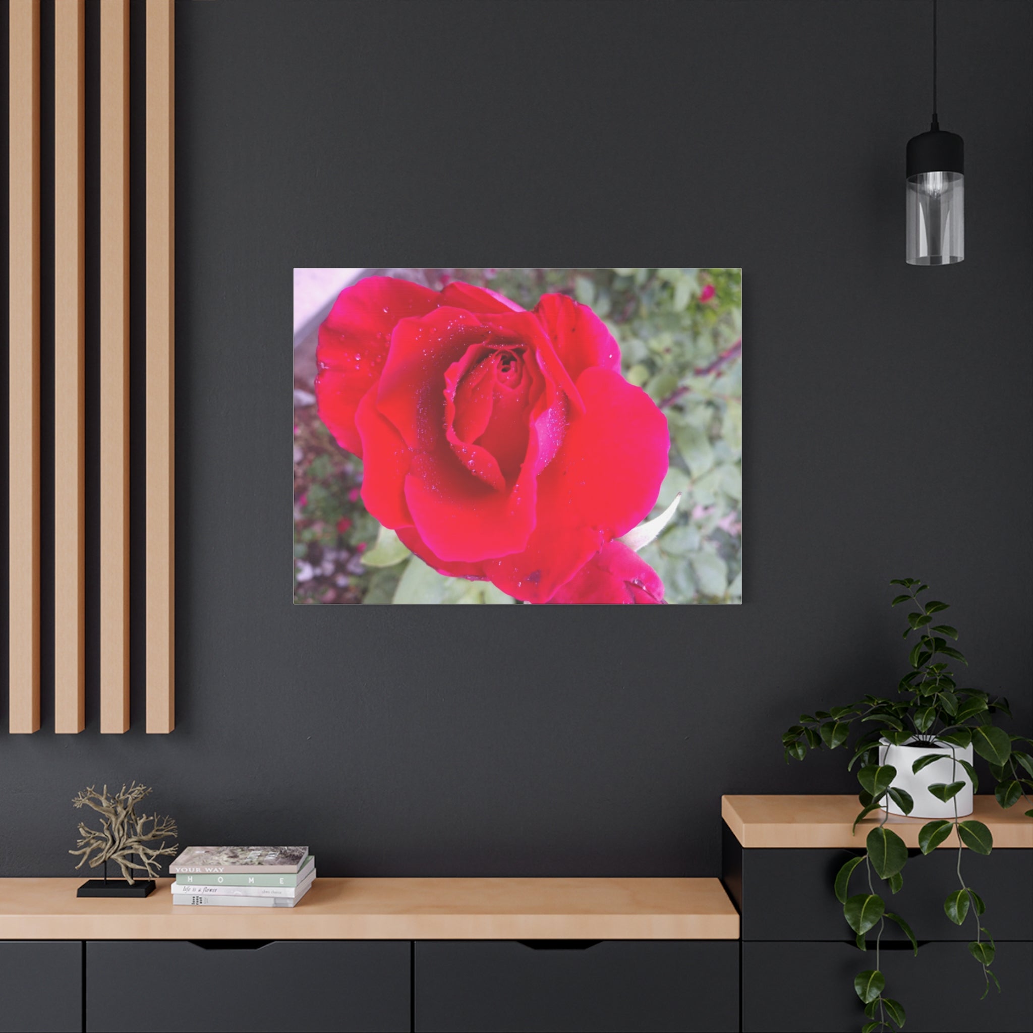 Vibrant Floral Canvas Art, Elegant Wall Decor, Perfect for Home, Gifts, Mother's Day, and Weddings
