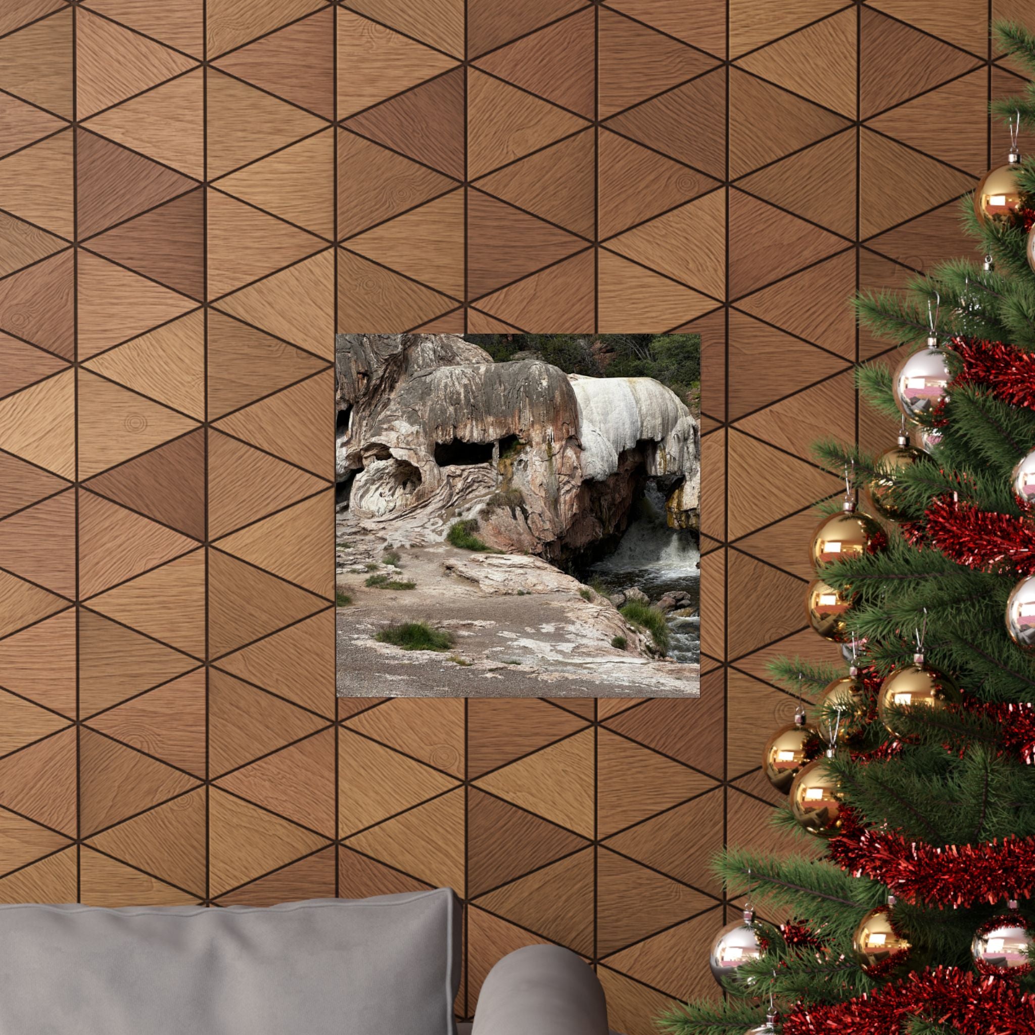 Nature-Inspired Matte Vertical Poster, Landscape Wall Art, Home Decor, Unique Gift, Rustic Vibe, Earthy Aesthetic