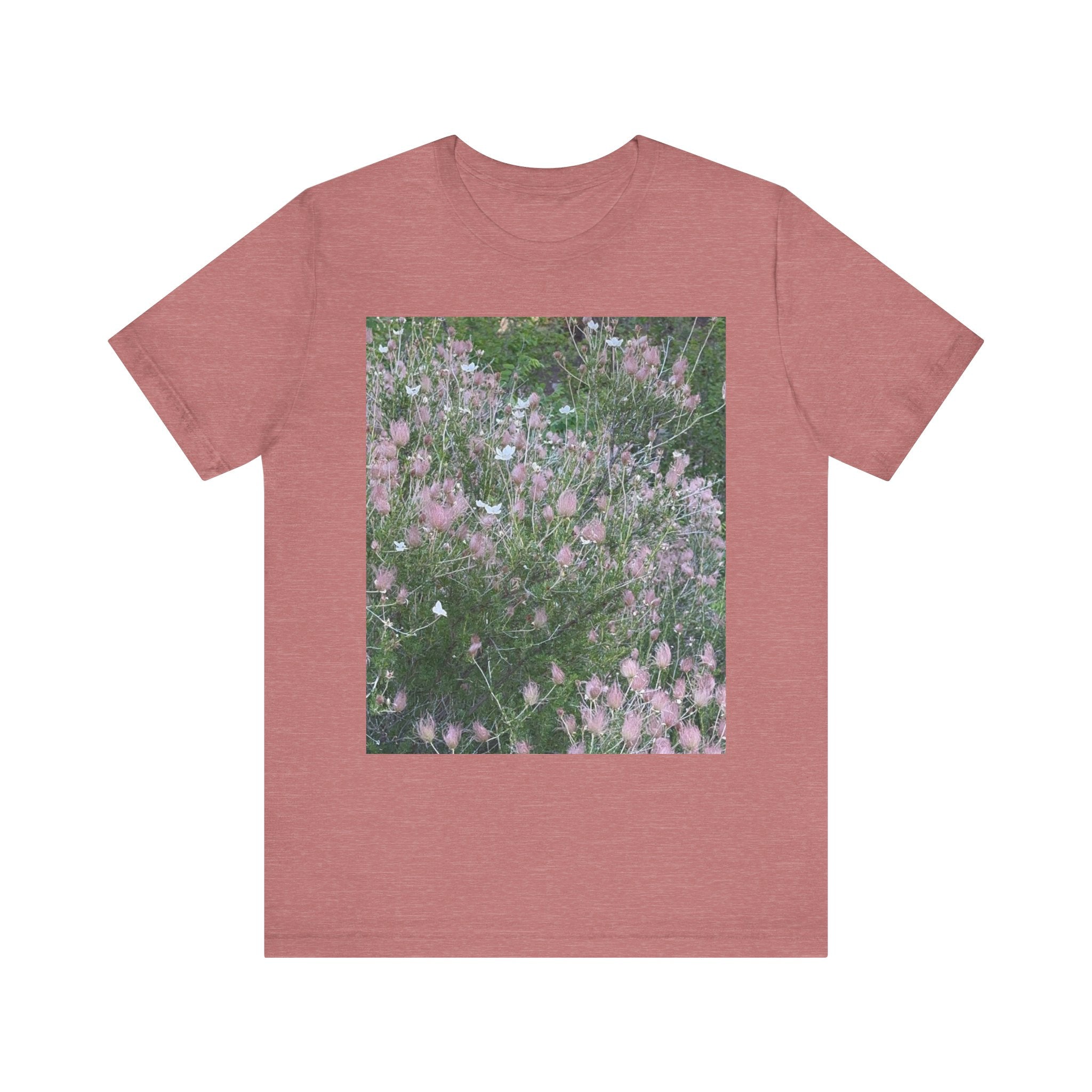 Floral Breeze Tee – Botanical Art Unisex Jersey Tee, Nature Lover Gift, Summer Fashion, Casual Wear, Eco-Friendly Style
