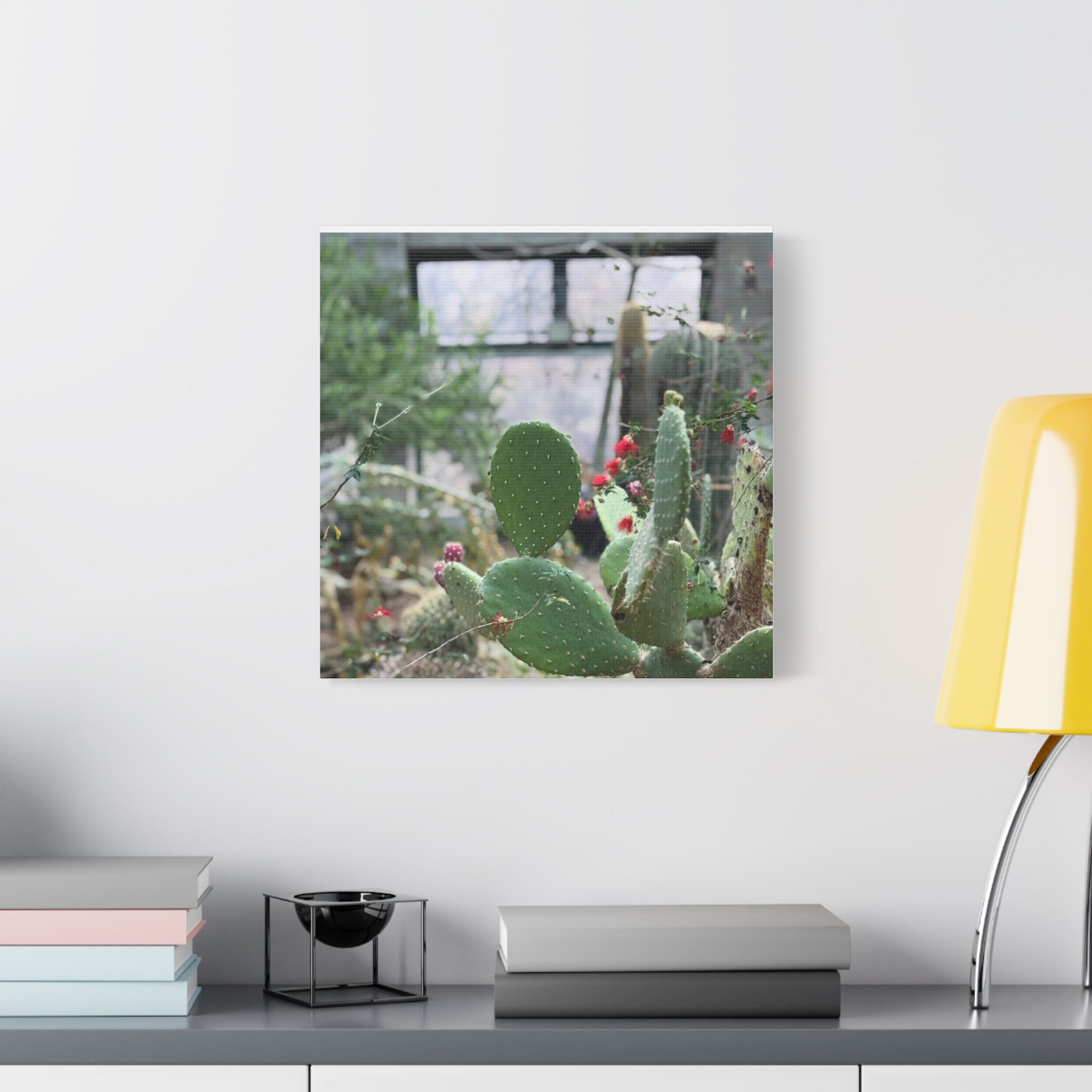 Cactus Matte Canvas Wall Art, Nature Decor, Southwestern Room Design, Green Plant Prints, Home and Office Wall Decor