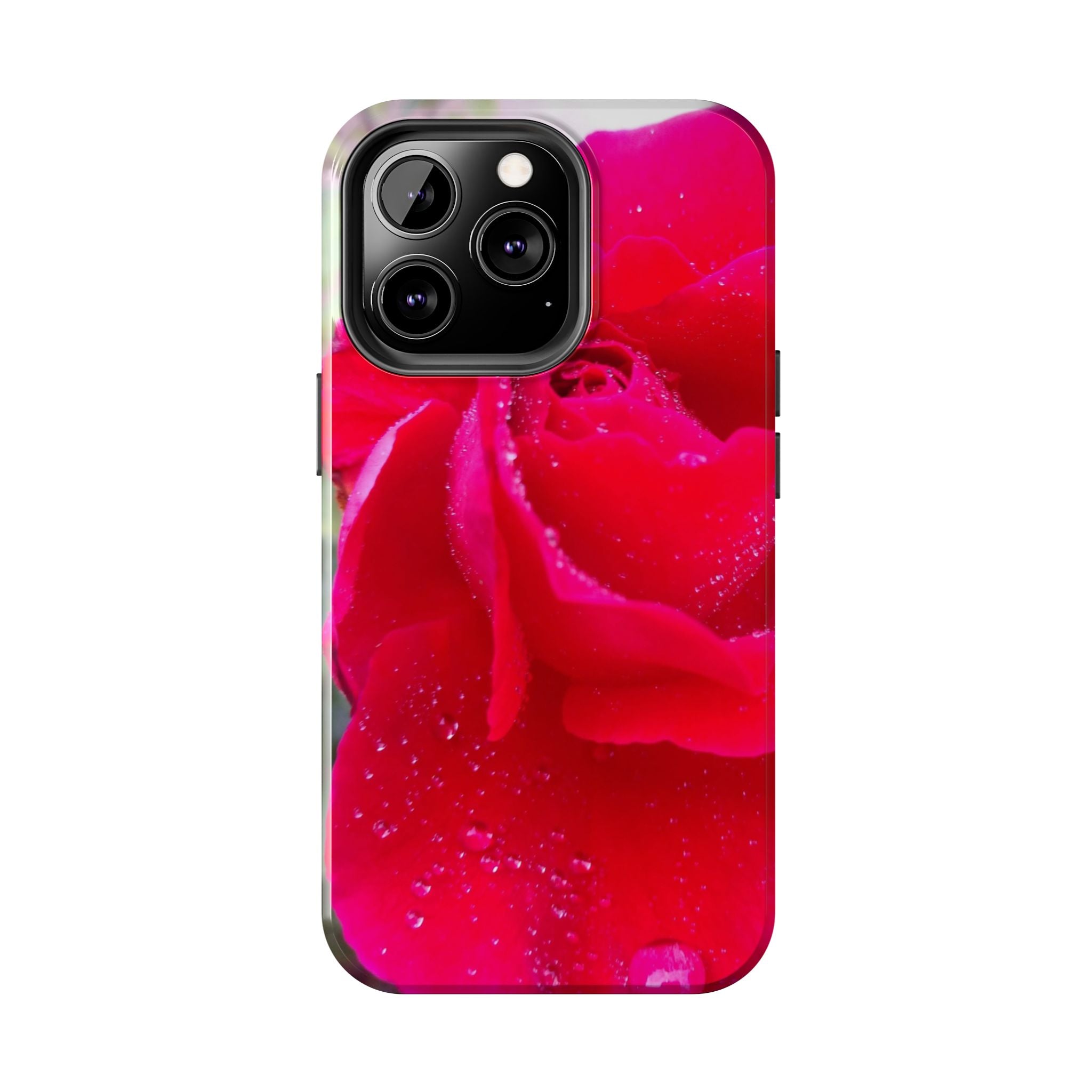 Flower Print Tough Phone Cases, Floral iPhone Case, Durable Mobile Covers, Unique Gift for Her, Birthday Present, Rose Design