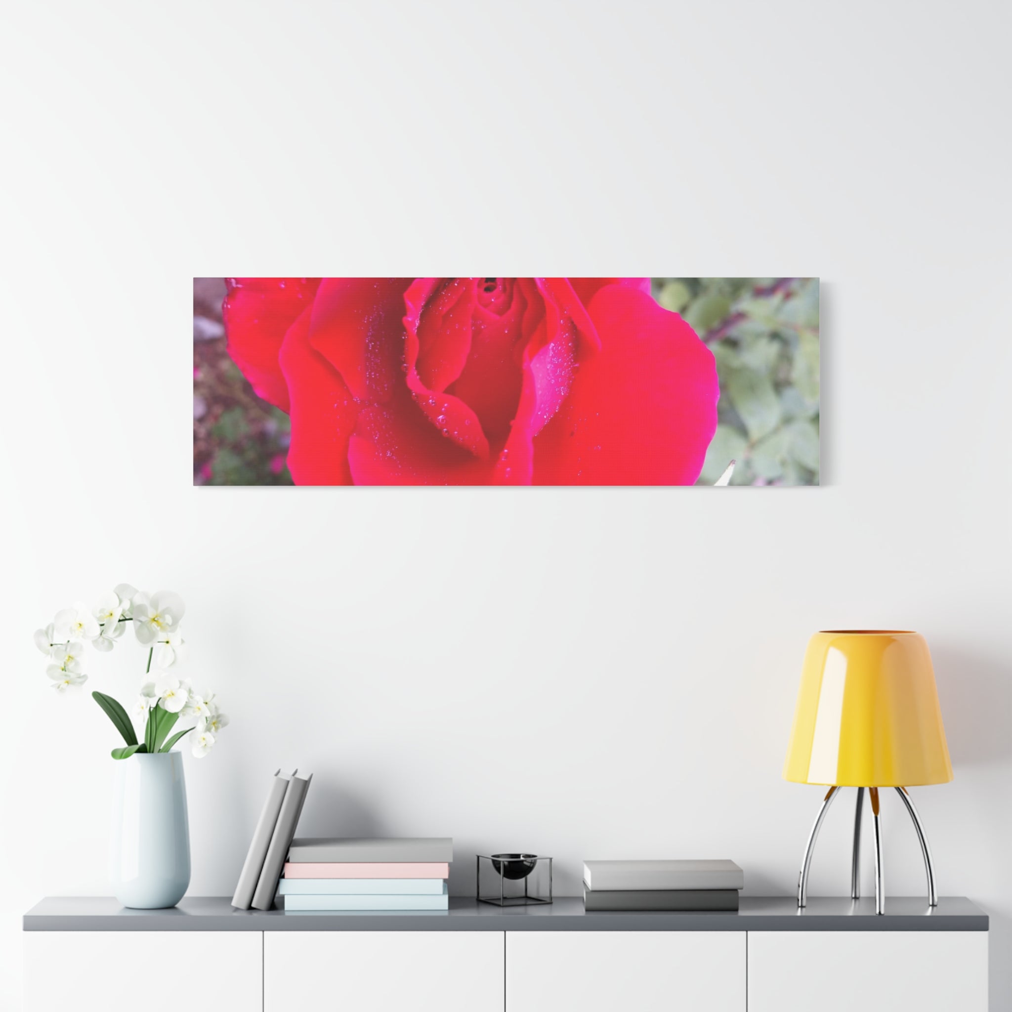 Vibrant Floral Canvas Art, Elegant Wall Decor, Perfect for Home, Gifts, Mother's Day, and Weddings