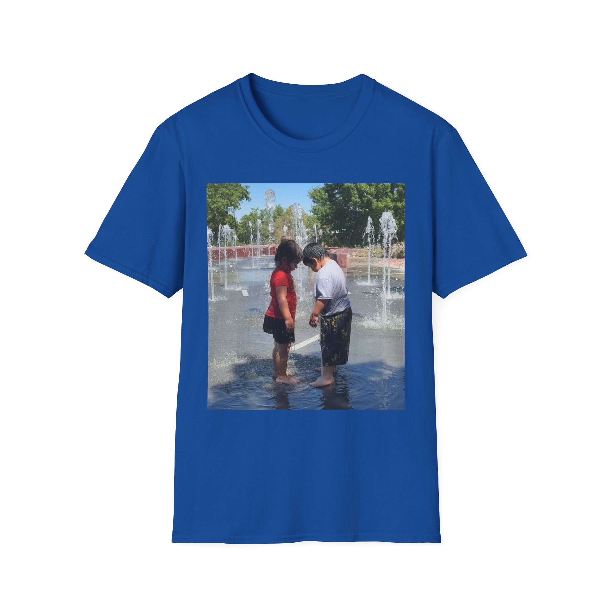 Cherished Moments Unisex Softstyle T-Shirt, Family Reunion Shirt, Personalized Gift, Summer Fun Tee, Kids Photography Tee