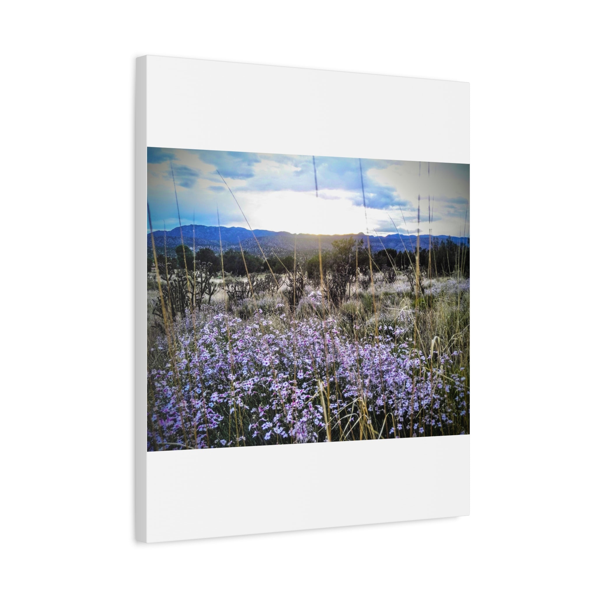 Framed Botanical Wall Art, Floral Canvas Print, Nature Decor, Home Interior Art, Gift for Garden Lovers, Beautiful Flower Landscape