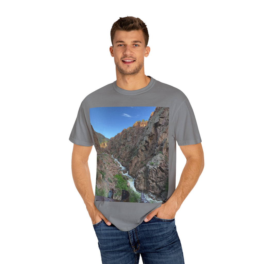 Nature Scene Unisex T-Shirt, Eco-Friendly Tee, Outdoorsy Apparel, Hiking Gift, Casual Wear, Adventure Clothing