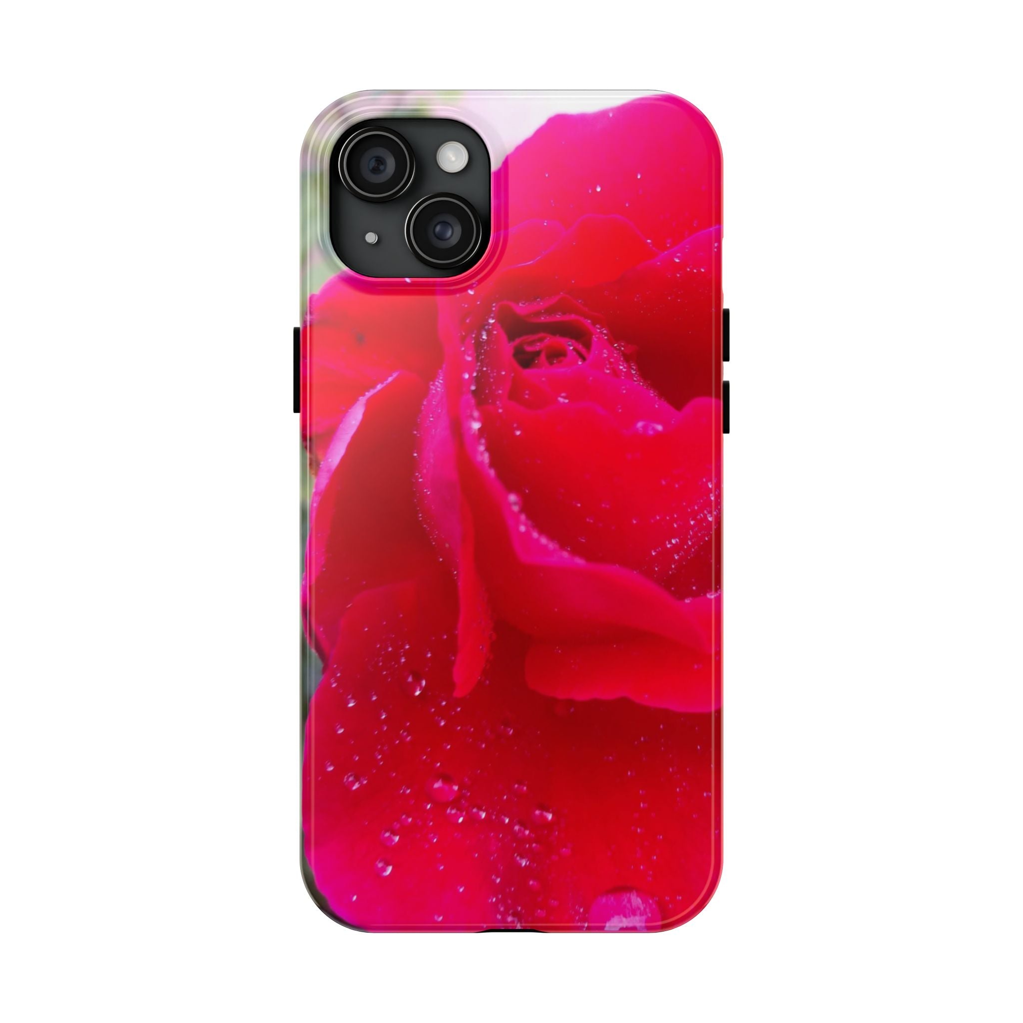 Flower Print Tough Phone Cases, Floral iPhone Case, Durable Mobile Covers, Unique Gift for Her, Birthday Present, Rose Design