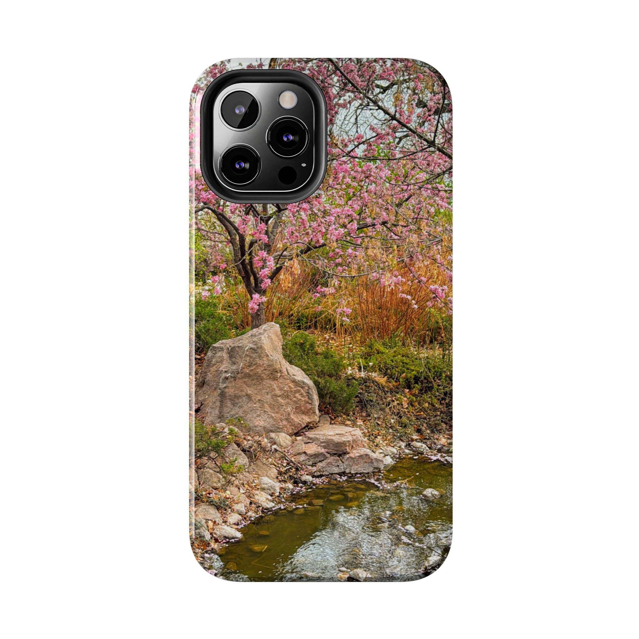 Cherry Blossom Tough Phone Cases - Nature Lover Gift, Floral Phone Accessories, Spring Decor, Custom Cases, Outdoor Adventure