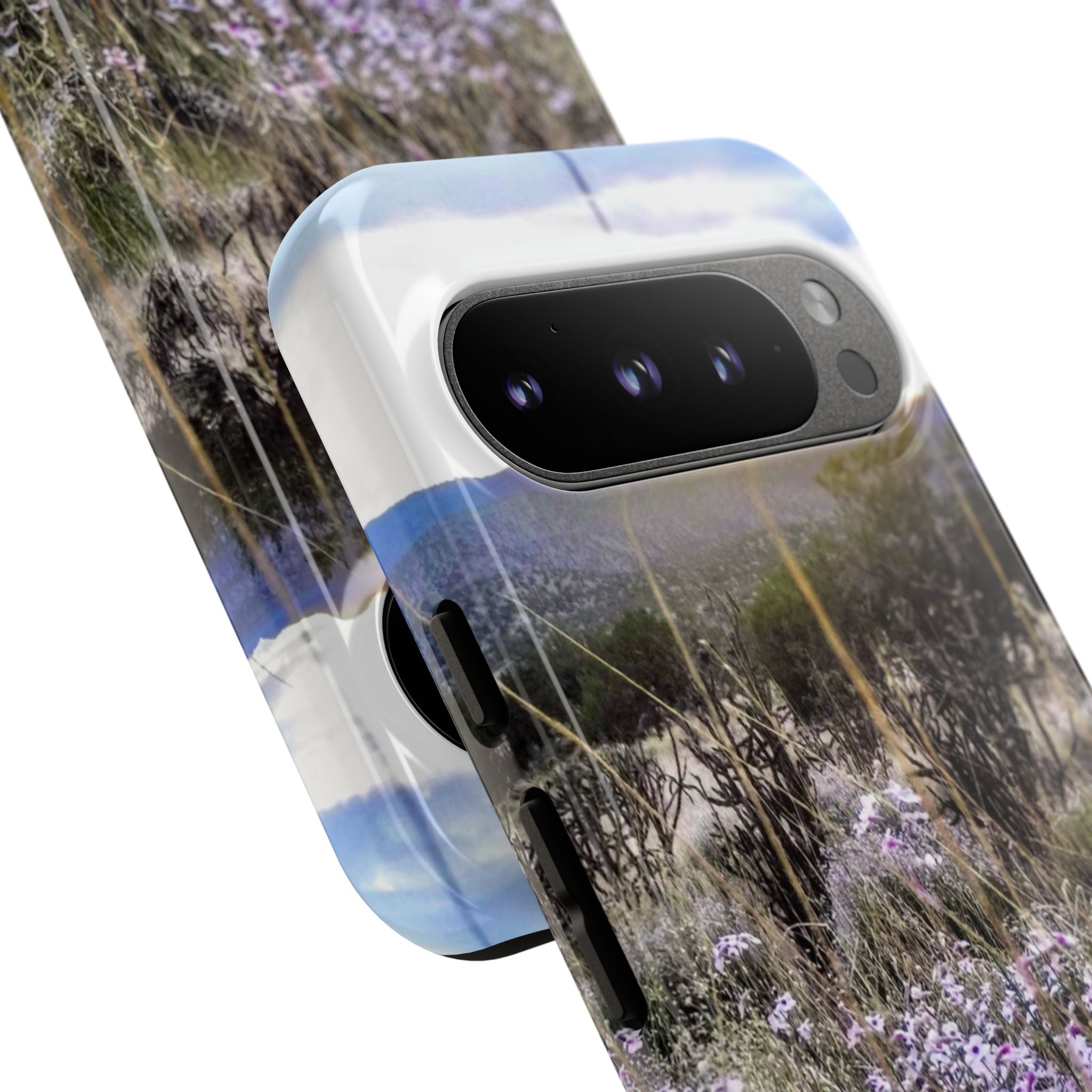 Floral Phone Case, Tough Phone Cover for Outdoor Lovers, Nature-Inspired Accessories, Gift for Photography Enthusiasts, Protective [...]