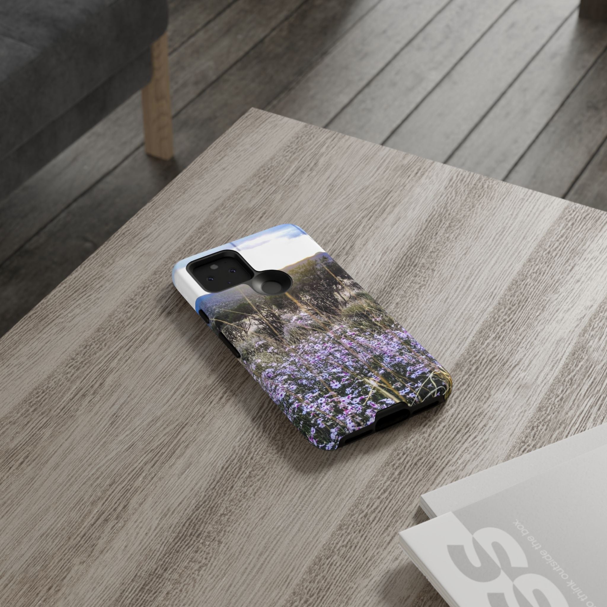 Floral Phone Case, Tough Phone Cover for Outdoor Lovers, Nature-Inspired Accessories, Gift for Photography Enthusiasts, Protective [...]