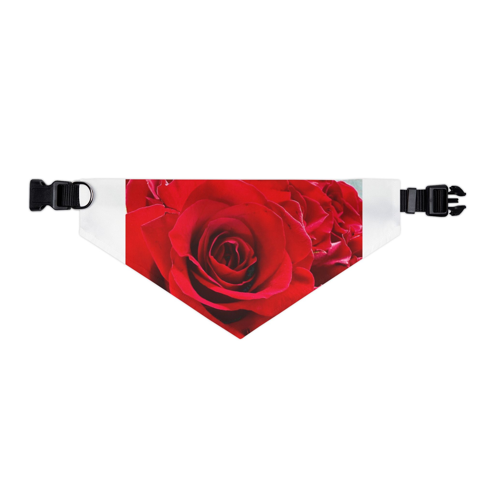 Stylish Floral Pet Bandana, Dog Accessory for Fashion-Forward Pets, Perfect for Walks, Gifts, Pet Birthday, Mother's Day, Rose Design