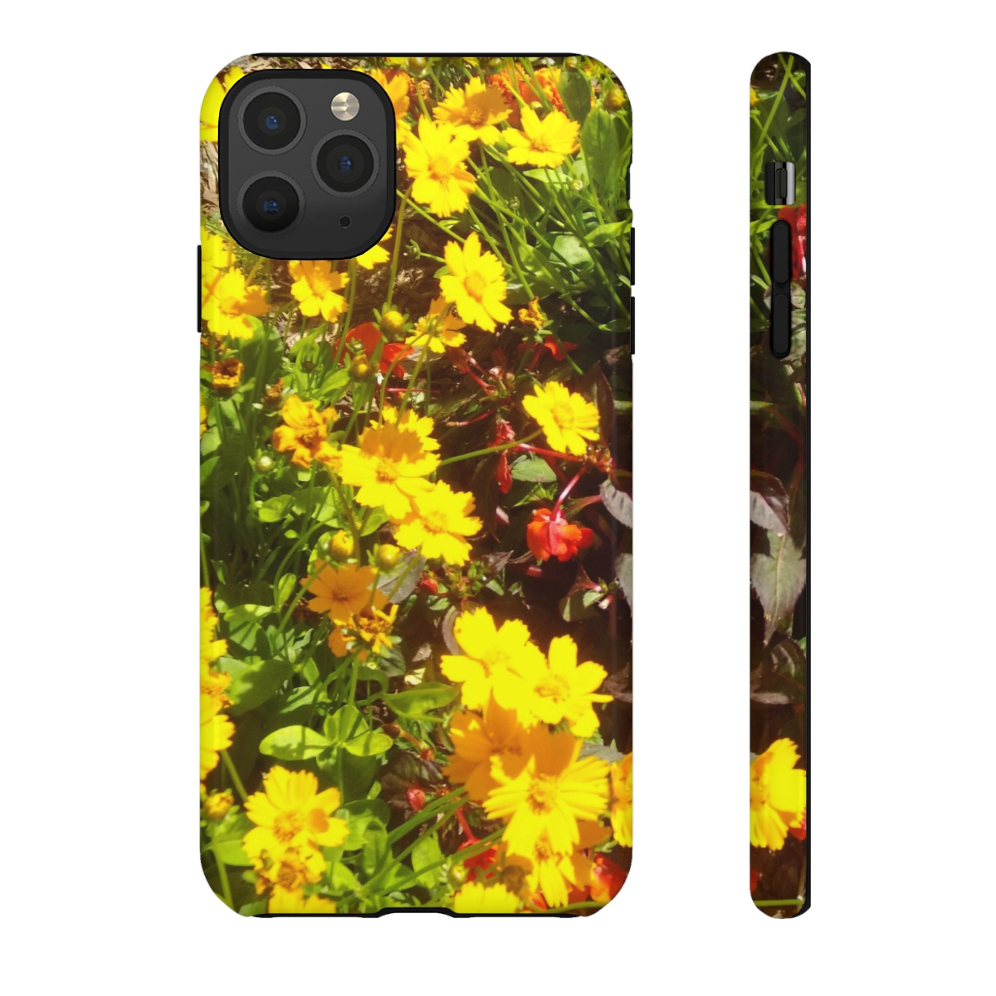 Floral Phone Case - Tough Cases with Vibrant Yellow Flowers, Protective Floral Cover, Spring Decor, Gift Idea for Nature Lovers, [...]