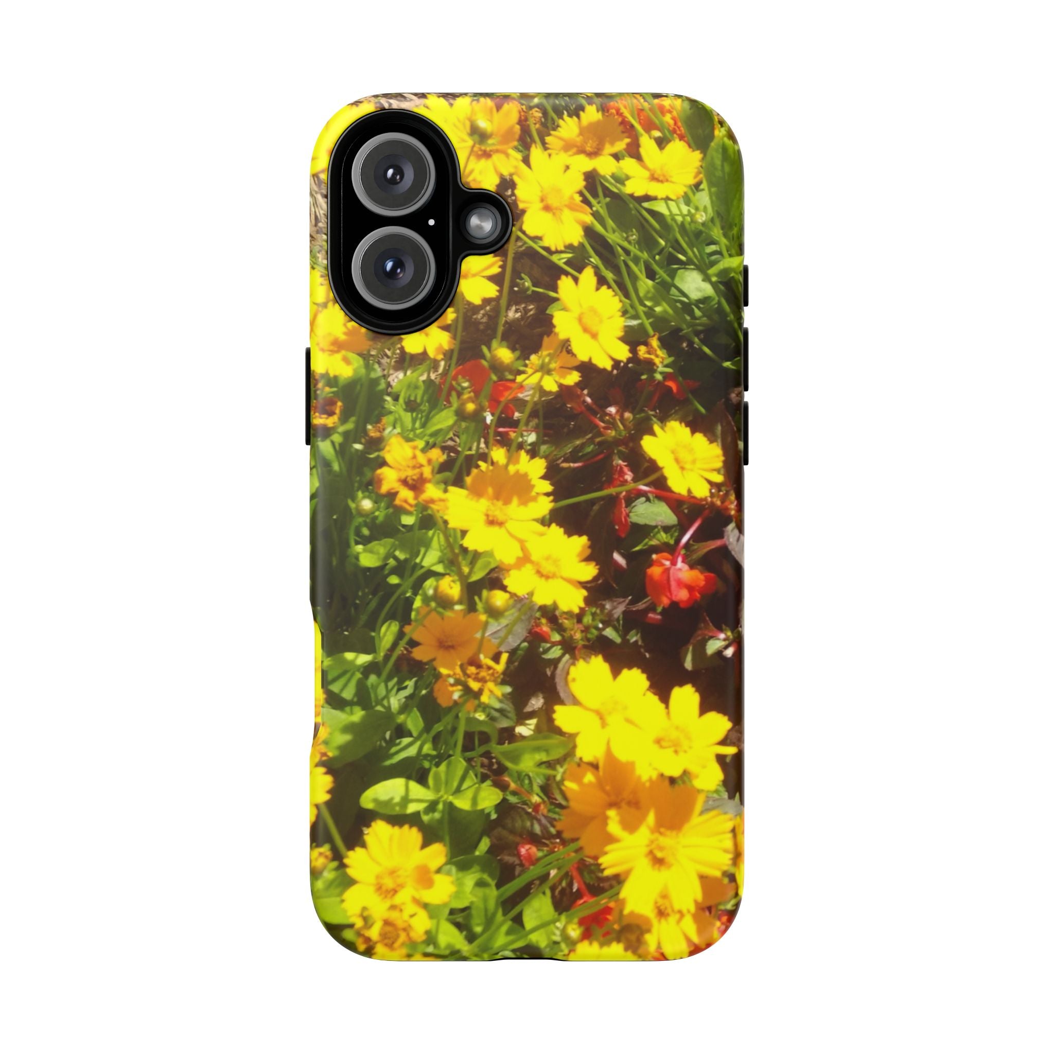 Floral Phone Case - Tough Cases with Vibrant Yellow Flowers, Protective Floral Cover, Spring Decor, Gift Idea for Nature Lovers, [...]