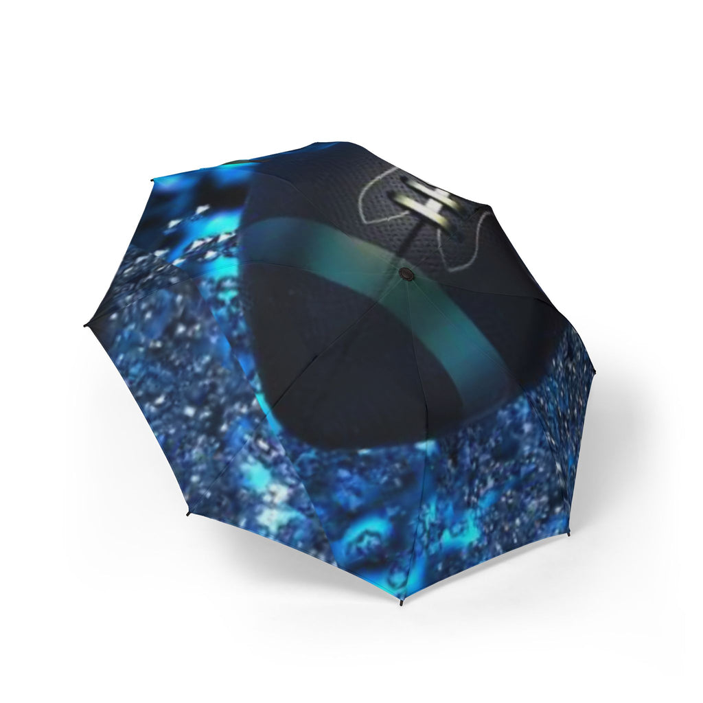 Stylish Semi-Automatic Foldable Umbrella, Rain Gear, Waterproof Canopy, Beach Accessory, Gift for Adventurers, Sports Enthusiasts