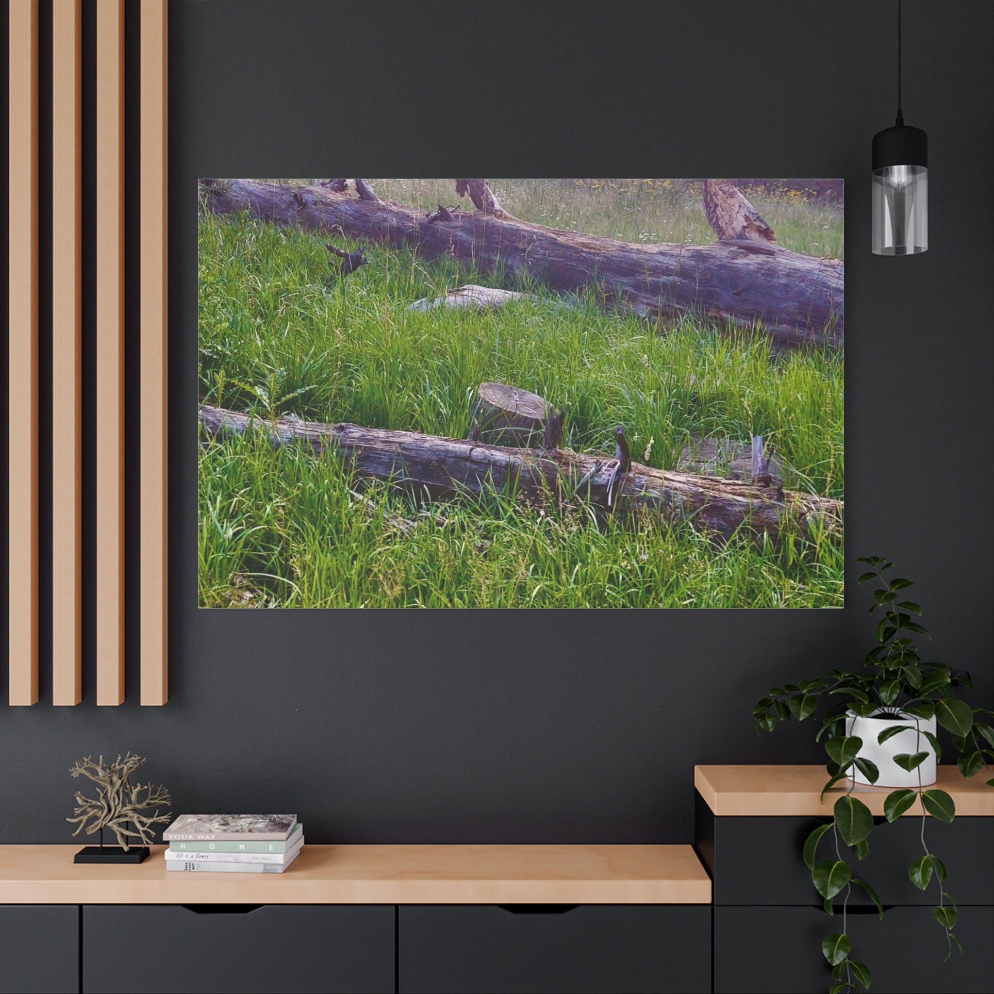 Classic Canvas Wall Art - Nature Decor, Outdoor Wall Hanging, Home Aesthetic, Gift for Nature Lovers, Rustic Cabin Decor