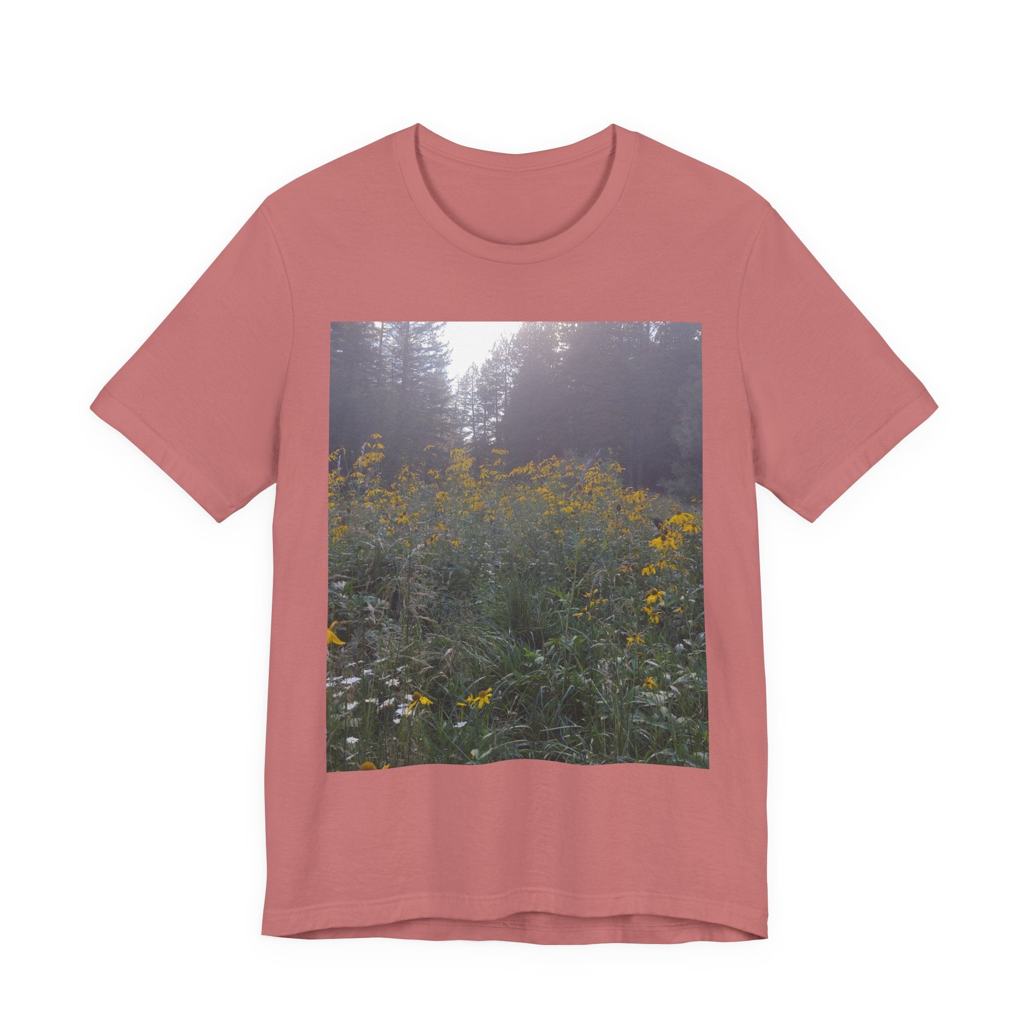 Nature-Inspired Unisex Tee - Perfect for Nature Lovers, Summer Outings, Outdoor Events, Gifts for Friends, Eco-Conscious Fashion