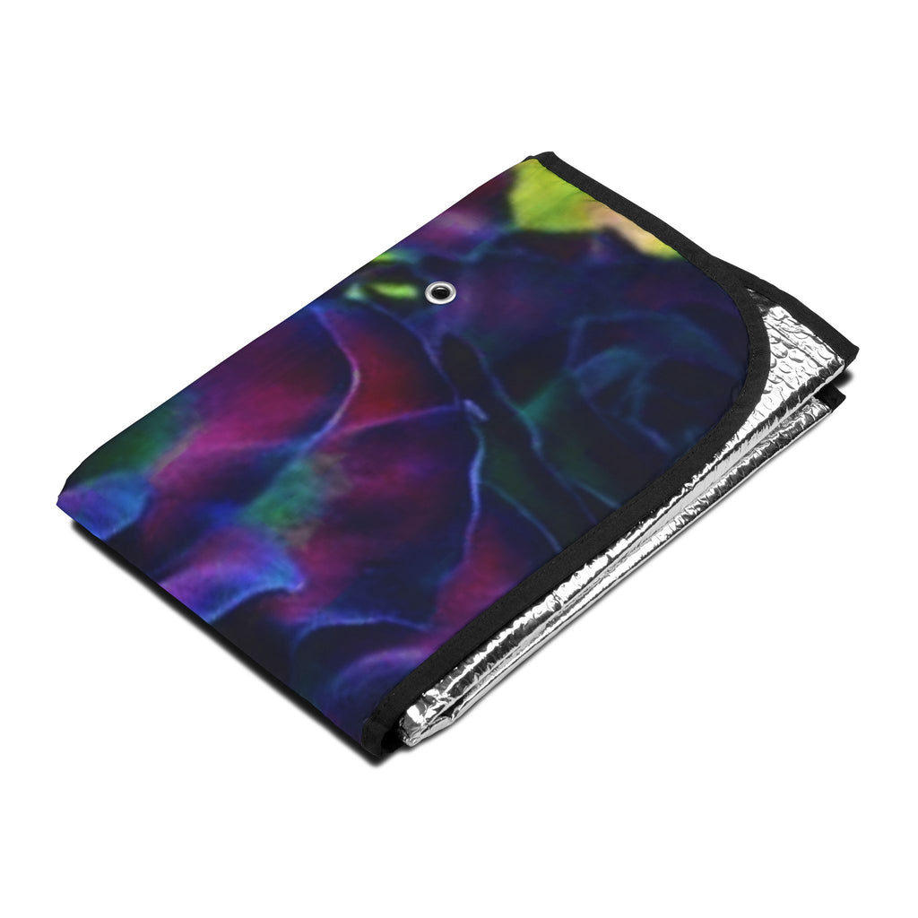 Vibrant Floral Car Sun Shades, Rose-Themed Sunshades for Vehicles, UV Protection, Great for Summer Road Trips, Gifts for Flower Lovers