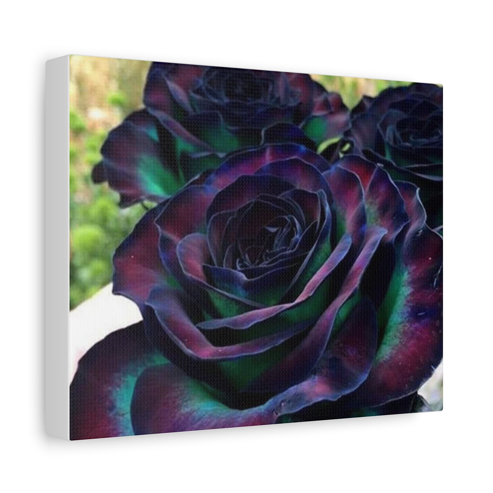 Matte Canvas Wall Art Print of Mystical Roses, Colorful Home Decor, Unique Gift for Art Lovers, Flower Wall Decor, Floral Artwork, [...]