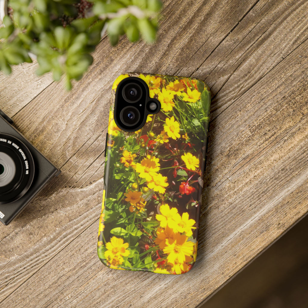 Floral Phone Case - Tough Cases with Vibrant Yellow Flowers, Protective Floral Cover, Spring Decor, Gift Idea for Nature Lovers, [...]