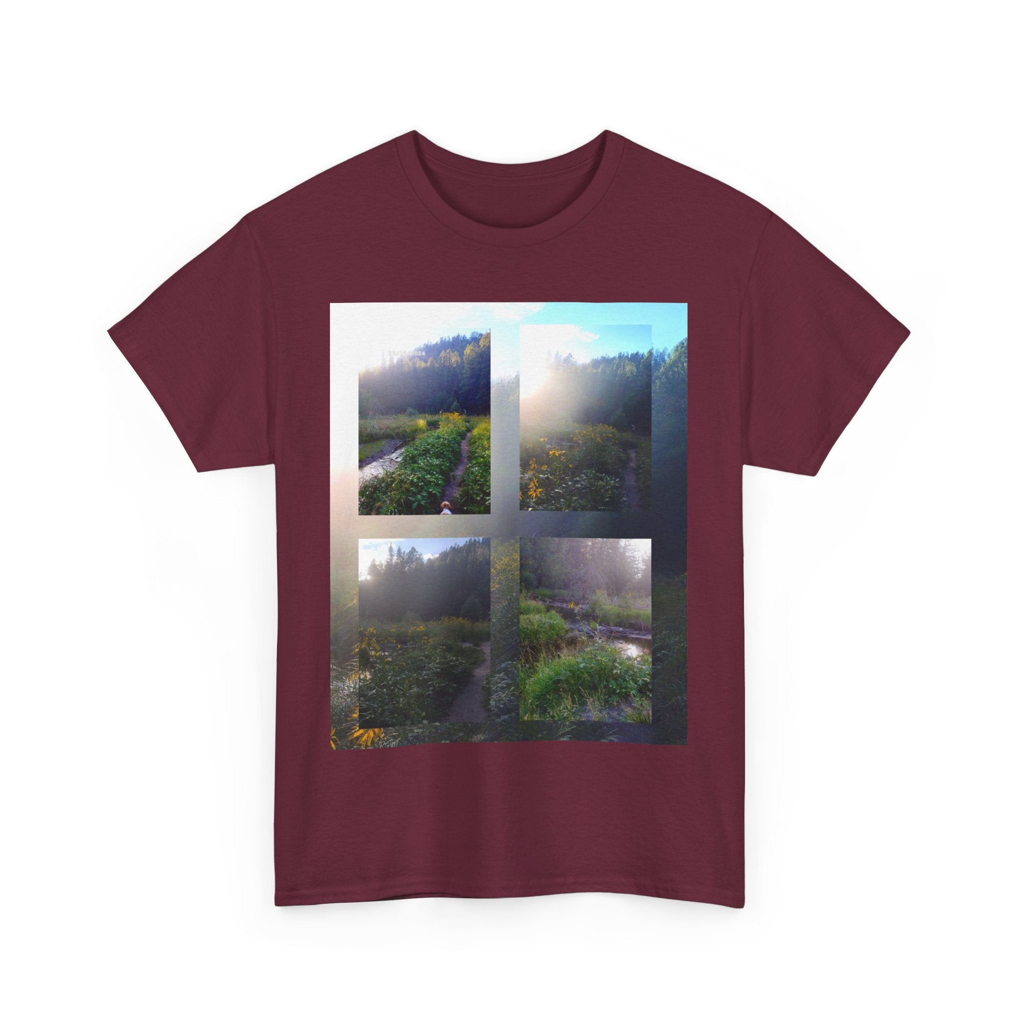 Scenic Nature Tee - Unisex Heavy Cotton T-Shirt, Perfect for Outdoor Lovers, Nature Walks, Gift for Nature Enthusiasts, Casual Wear, [...]