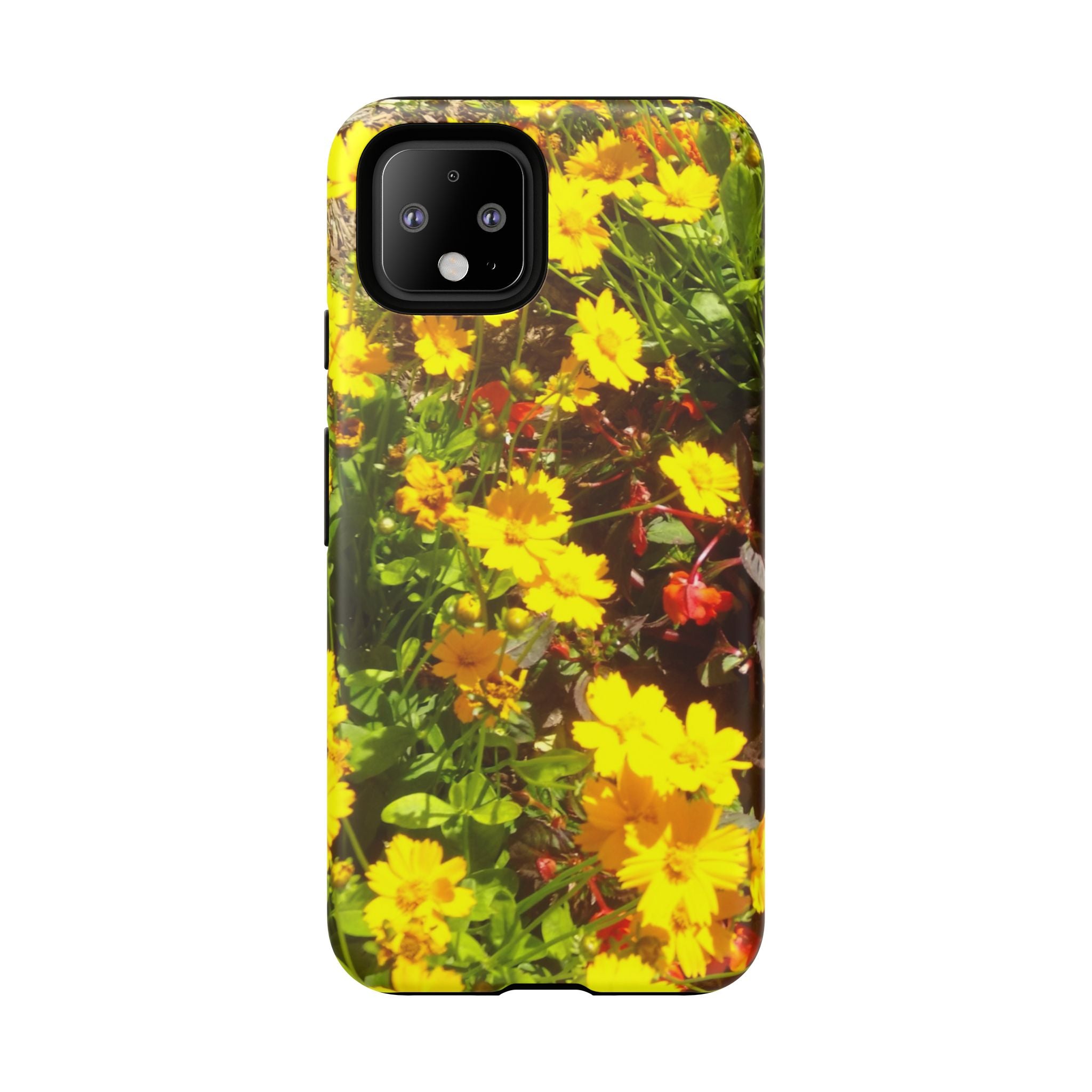 Floral Phone Case - Tough Cases with Vibrant Yellow Flowers, Protective Floral Cover, Spring Decor, Gift Idea for Nature Lovers, [...]