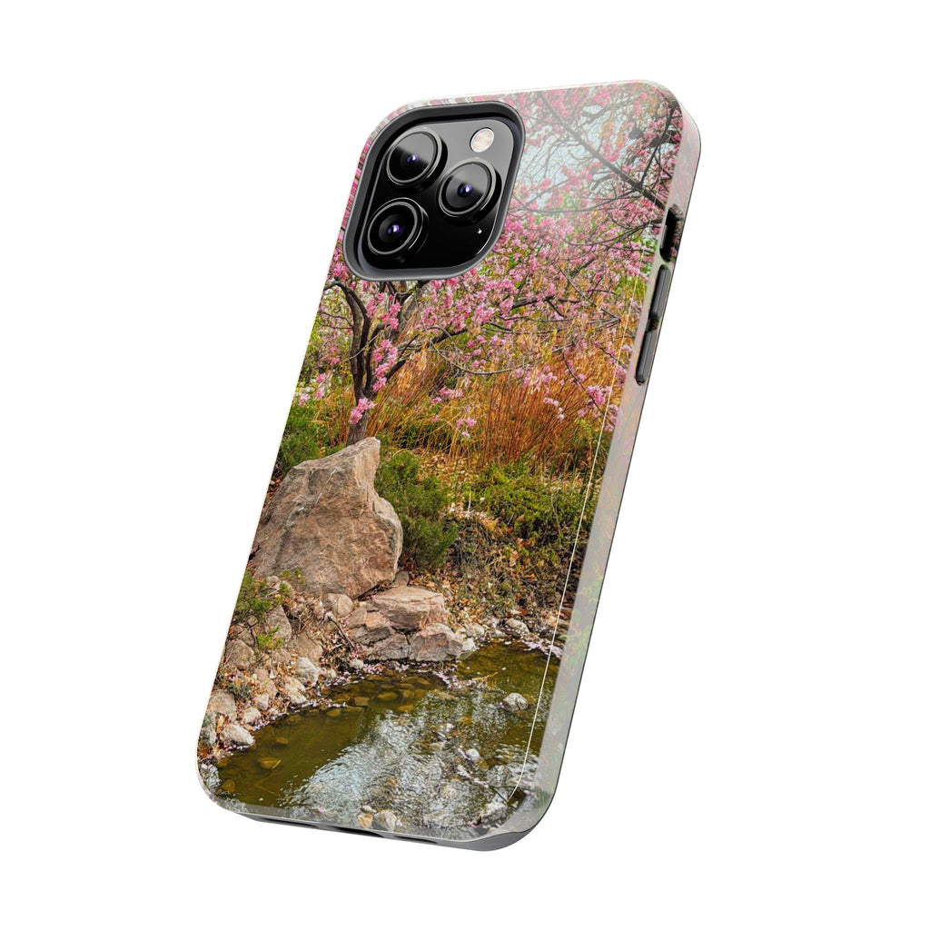 Cherry Blossom Tough Phone Cases - Nature Lover Gift, Floral Phone Accessories, Spring Decor, Custom Cases, Outdoor Adventure