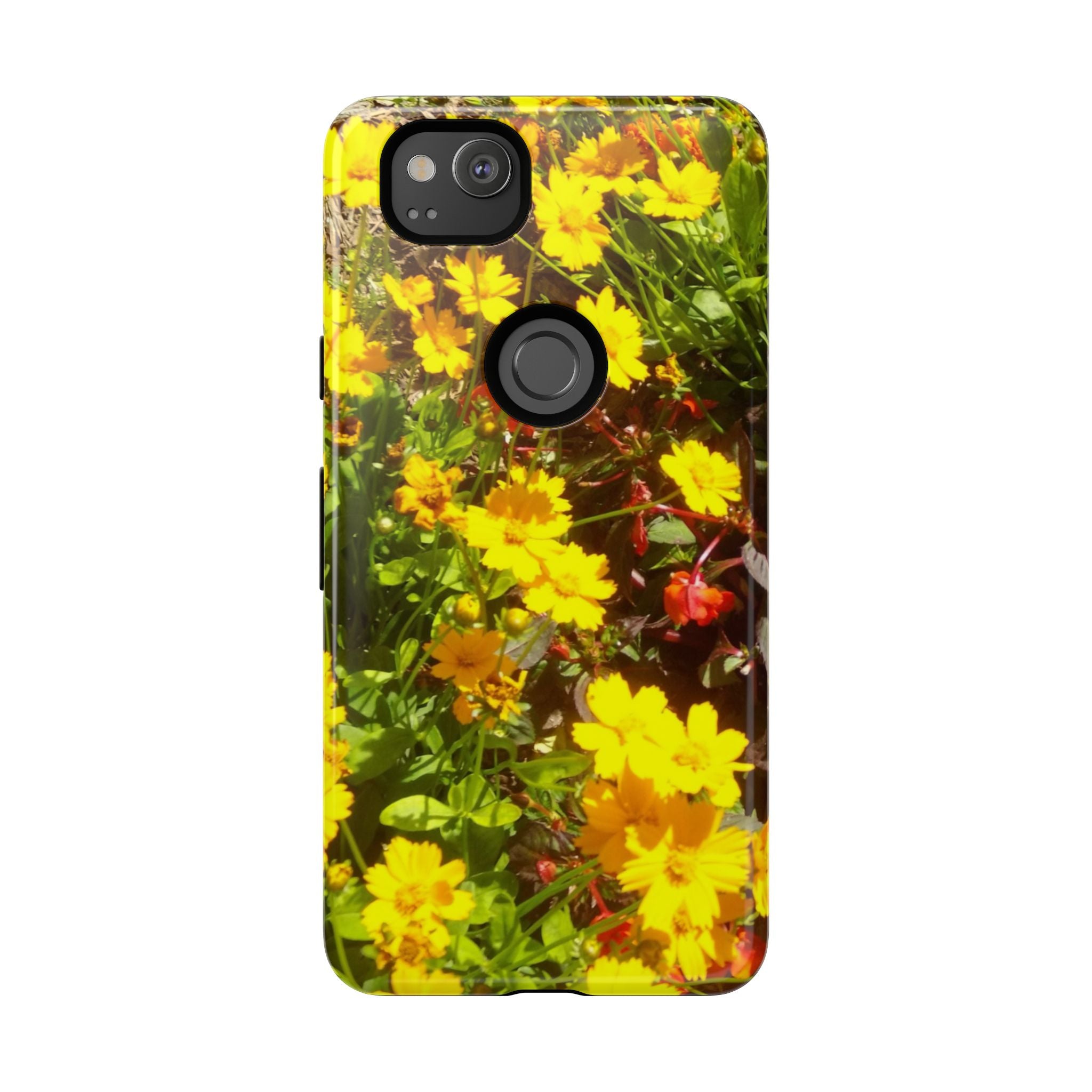 Floral Phone Case - Tough Cases with Vibrant Yellow Flowers, Protective Floral Cover, Spring Decor, Gift Idea for Nature Lovers, [...]