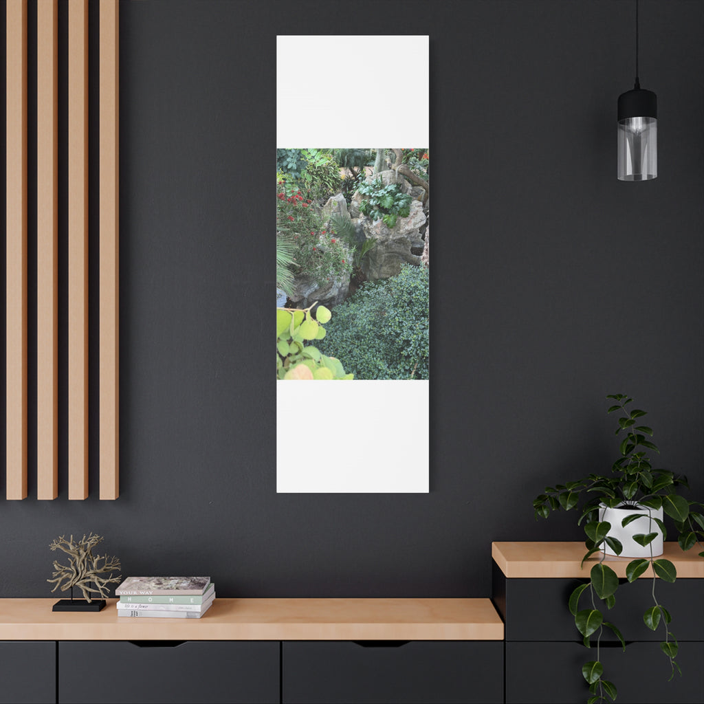 Canvas Wall Art, Tropical Garden Print, Home Decor, Botanical Artwork, Nature Lover Gift, Modern Interior Design