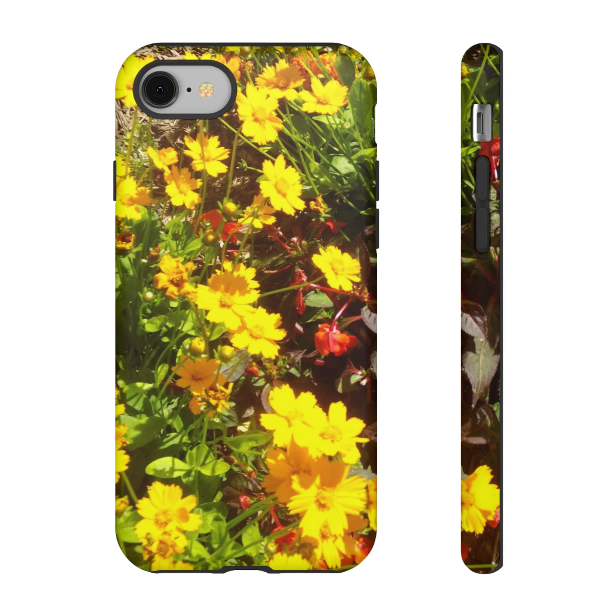 Floral Phone Case - Tough Cases with Vibrant Yellow Flowers, Protective Floral Cover, Spring Decor, Gift Idea for Nature Lovers, [...]