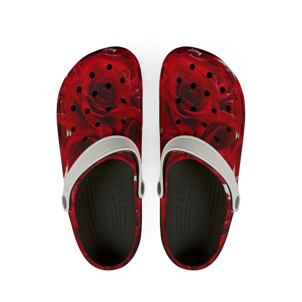 Vibrant Floral EVA Foam Clogs, Comfortable Slip-Ons, Garden Shoes, Summer Footwear, Gift for Her, Outdoor Adventures, Party Shoes