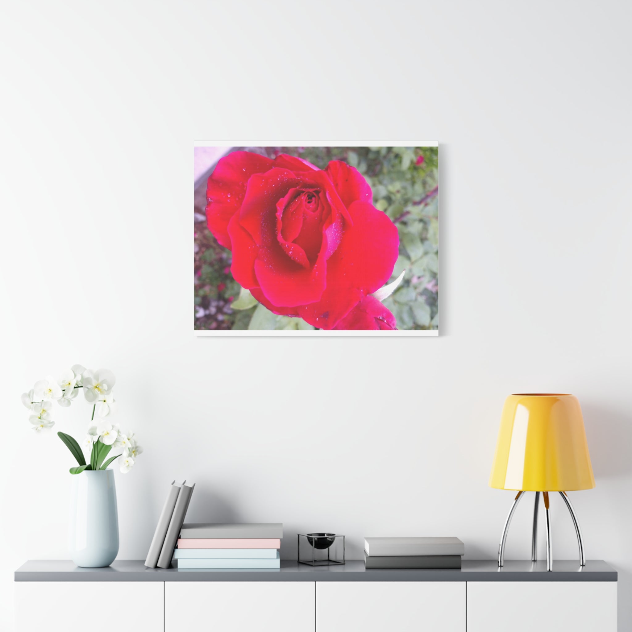 Vibrant Floral Canvas Art, Elegant Wall Decor, Perfect for Home, Gifts, Mother's Day, and Weddings