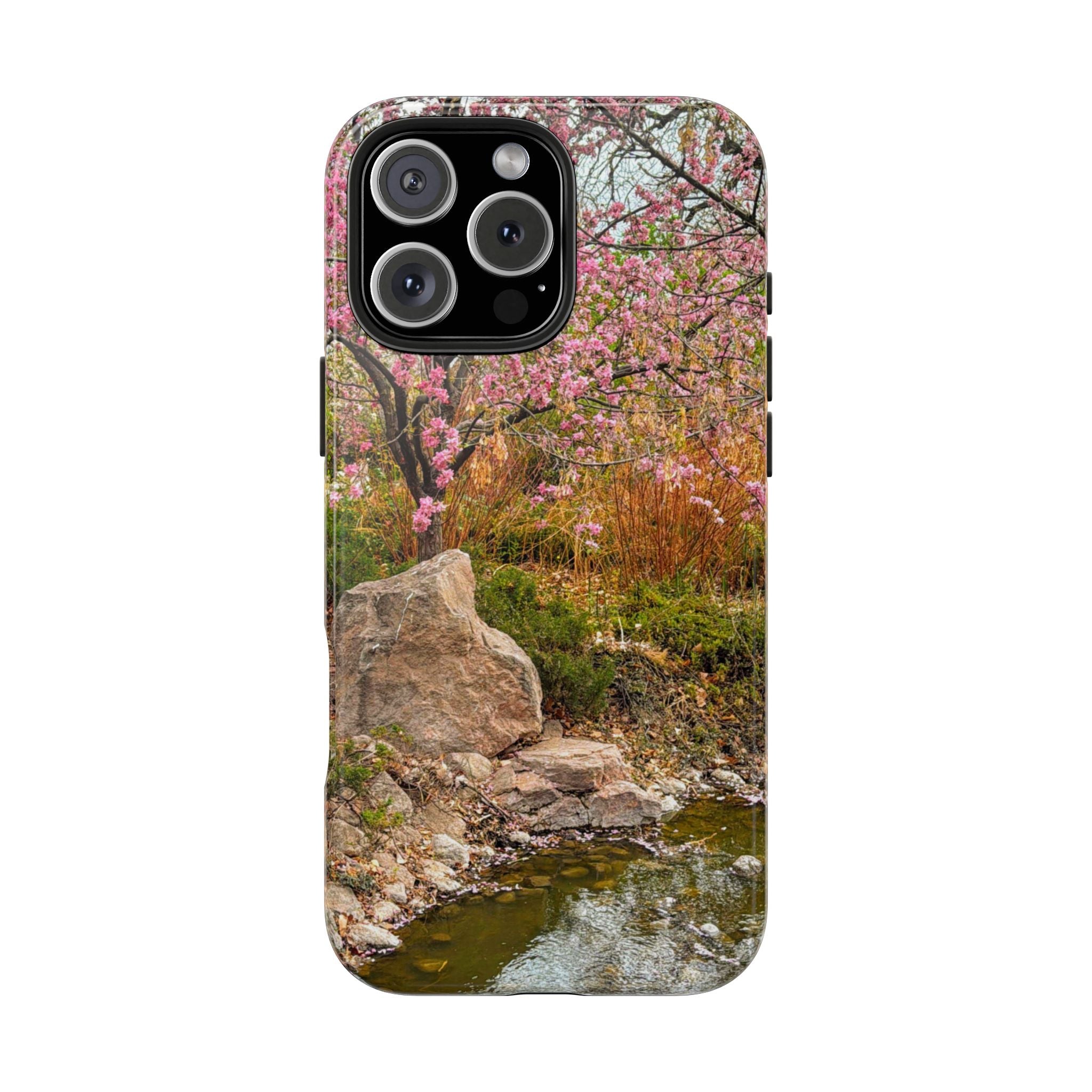 Cherry Blossom Tough Phone Cases - Nature Lover Gift, Floral Phone Accessories, Spring Decor, Custom Cases, Outdoor Adventure
