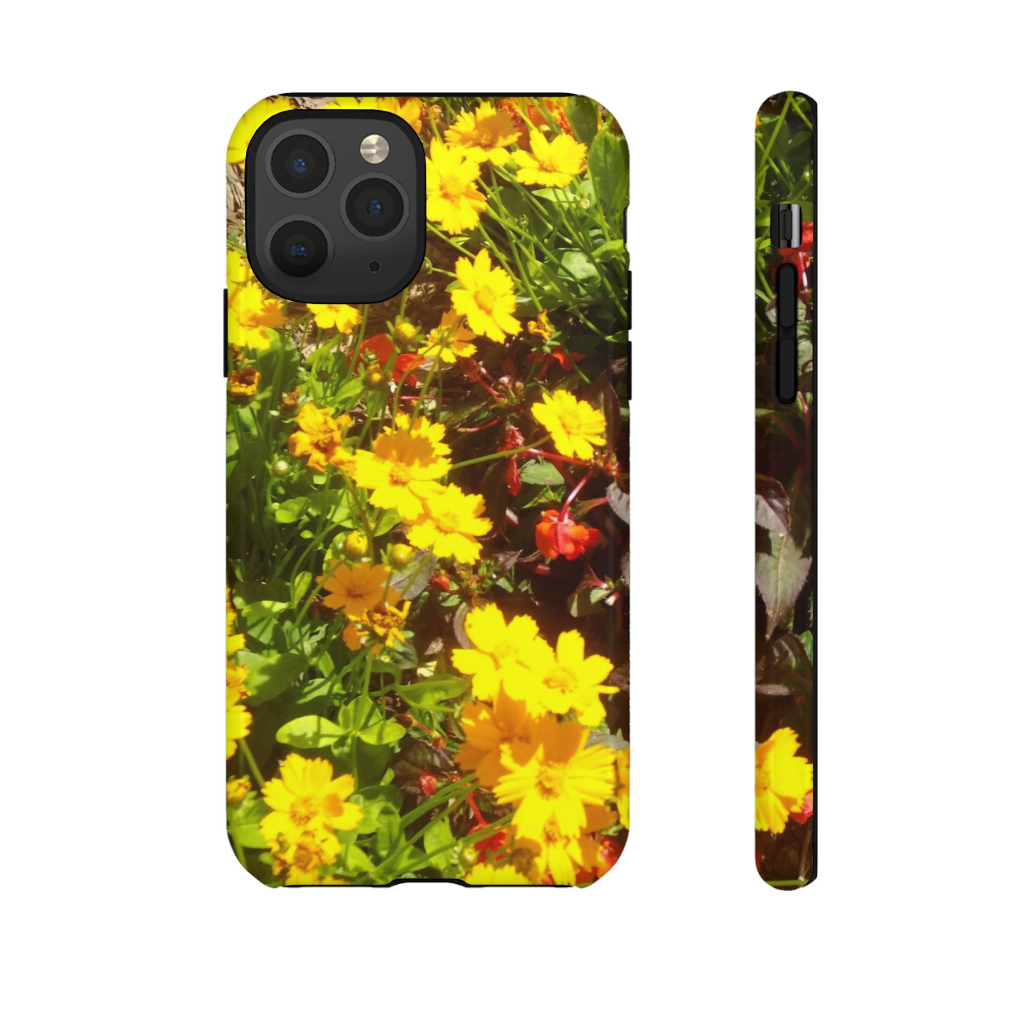 Floral Phone Case - Tough Cases with Vibrant Yellow Flowers, Protective Floral Cover, Spring Decor, Gift Idea for Nature Lovers, [...]