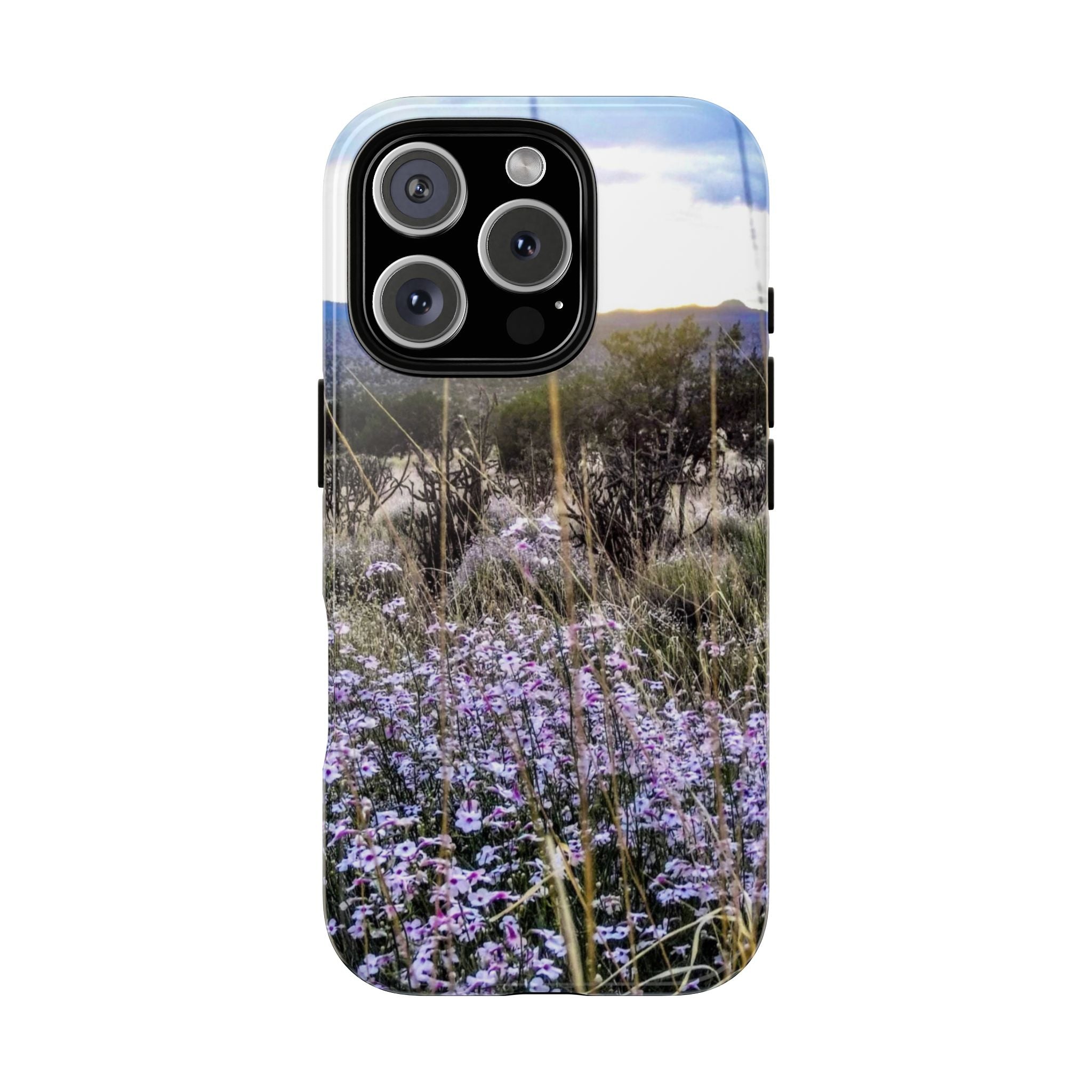 Floral Phone Case, Tough Phone Cover for Outdoor Lovers, Nature-Inspired Accessories, Gift for Photography Enthusiasts, Protective [...]