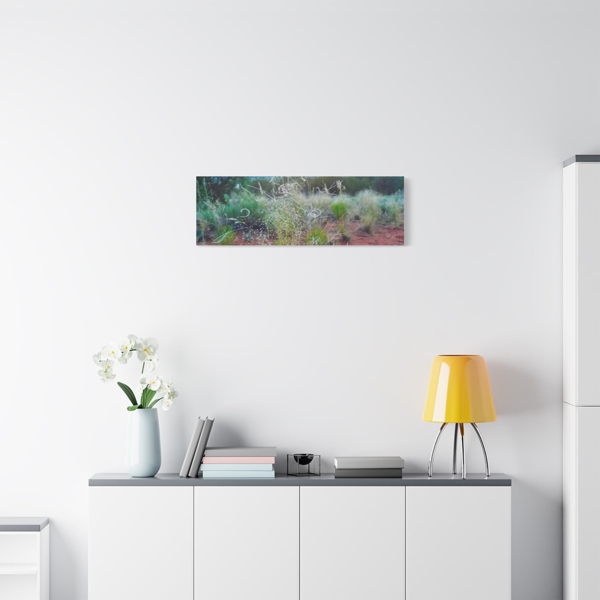 Serene Desert Landscape Canvas Print, Nature Wall Art, Home Decor, Gift for Nature Lovers, Rustic Art for Living Room, Boho Decor