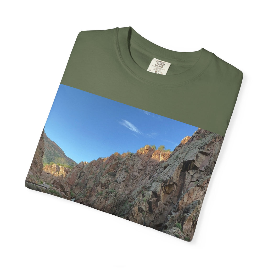 Nature Scene Unisex T-Shirt, Eco-Friendly Tee, Outdoorsy Apparel, Hiking Gift, Casual Wear, Adventure Clothing
