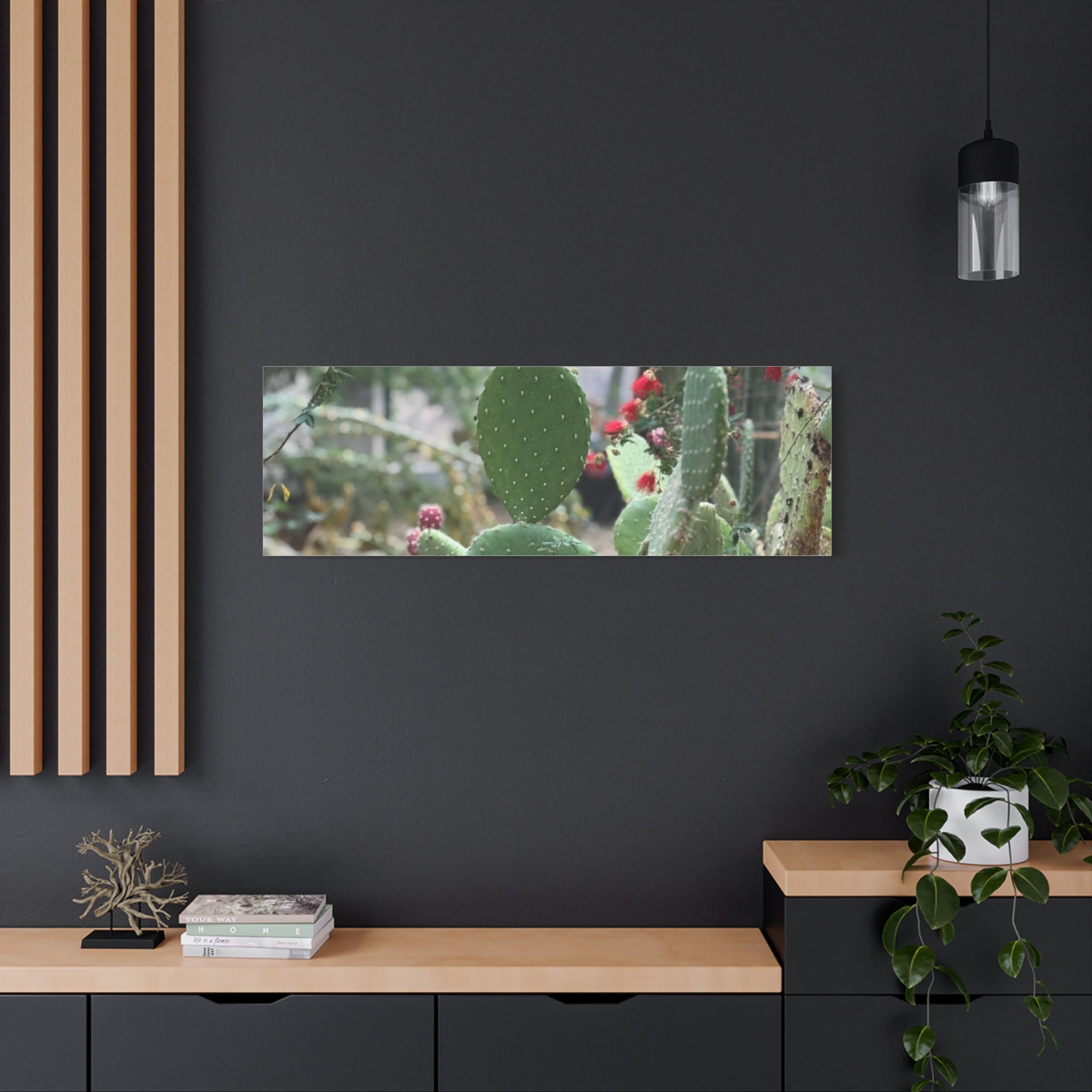 Cactus Matte Canvas Wall Art, Nature Decor, Southwestern Room Design, Green Plant Prints, Home and Office Wall Decor