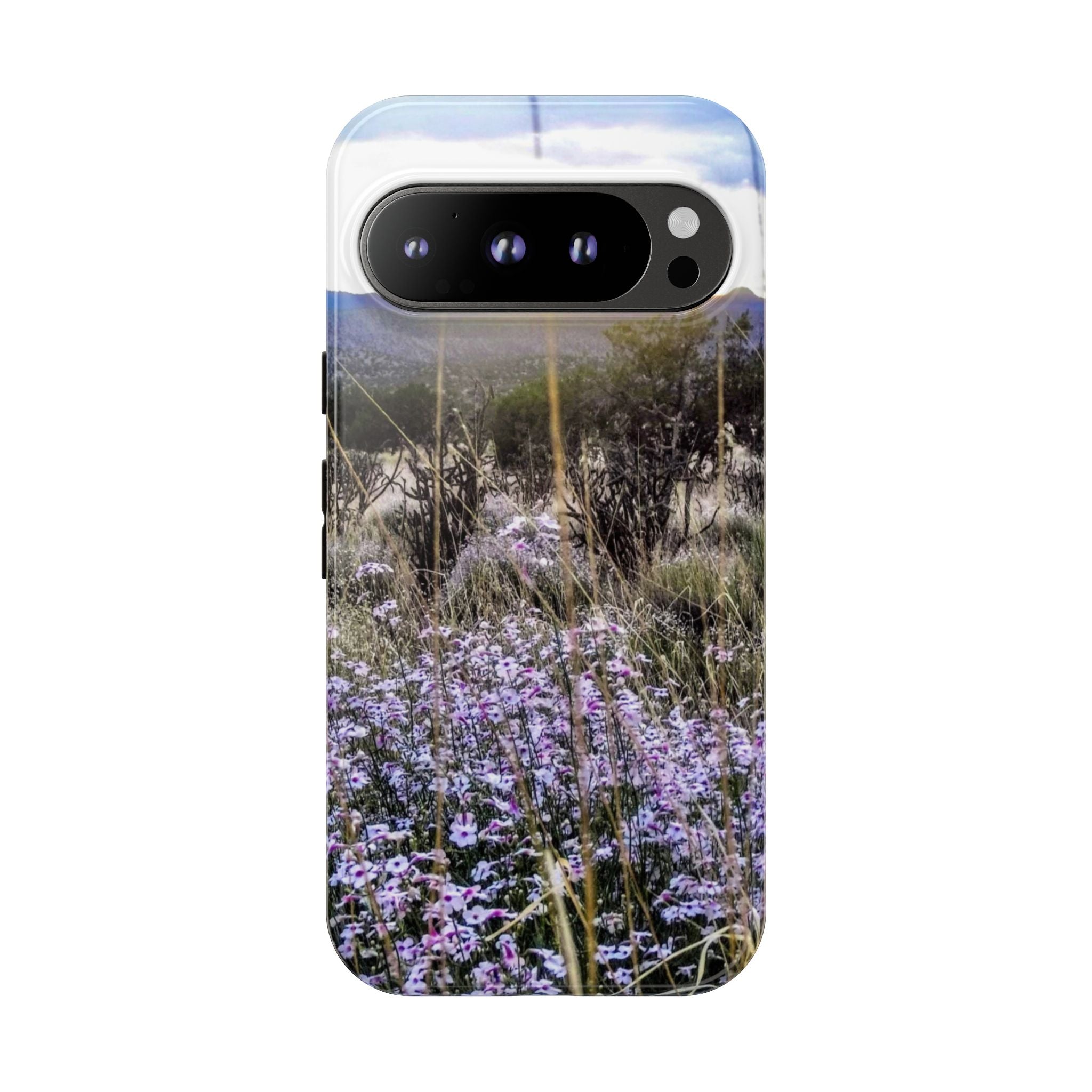 Floral Phone Case, Tough Phone Cover for Outdoor Lovers, Nature-Inspired Accessories, Gift for Photography Enthusiasts, Protective [...]