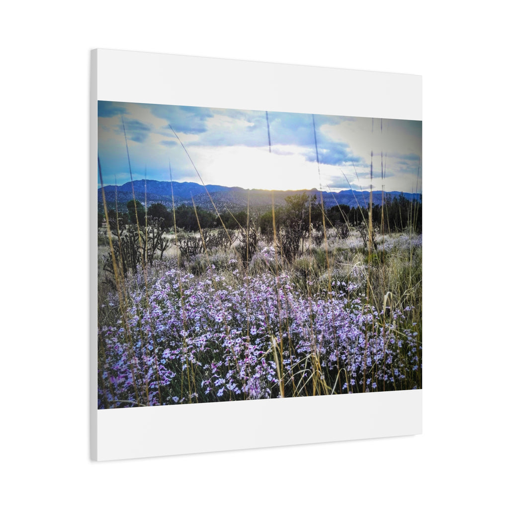 Framed Botanical Wall Art, Floral Canvas Print, Nature Decor, Home Interior Art, Gift for Garden Lovers, Beautiful Flower Landscape