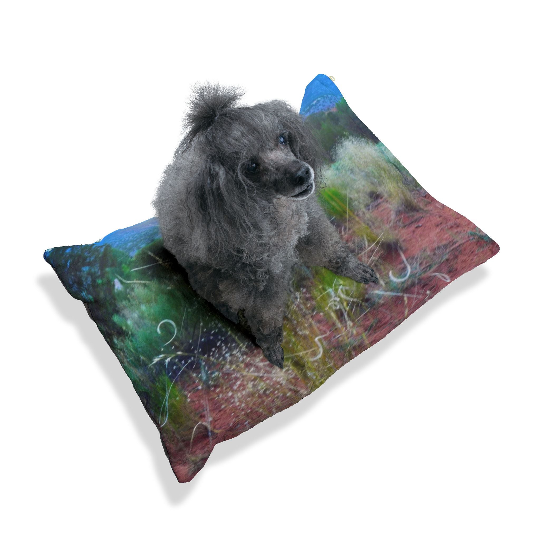 Cozy Nature Pet Bed - Dog/Cat Cushion, Eco-Friendly, Perfect for Home Decor, Pet Relaxation, Gift for Pet Lovers