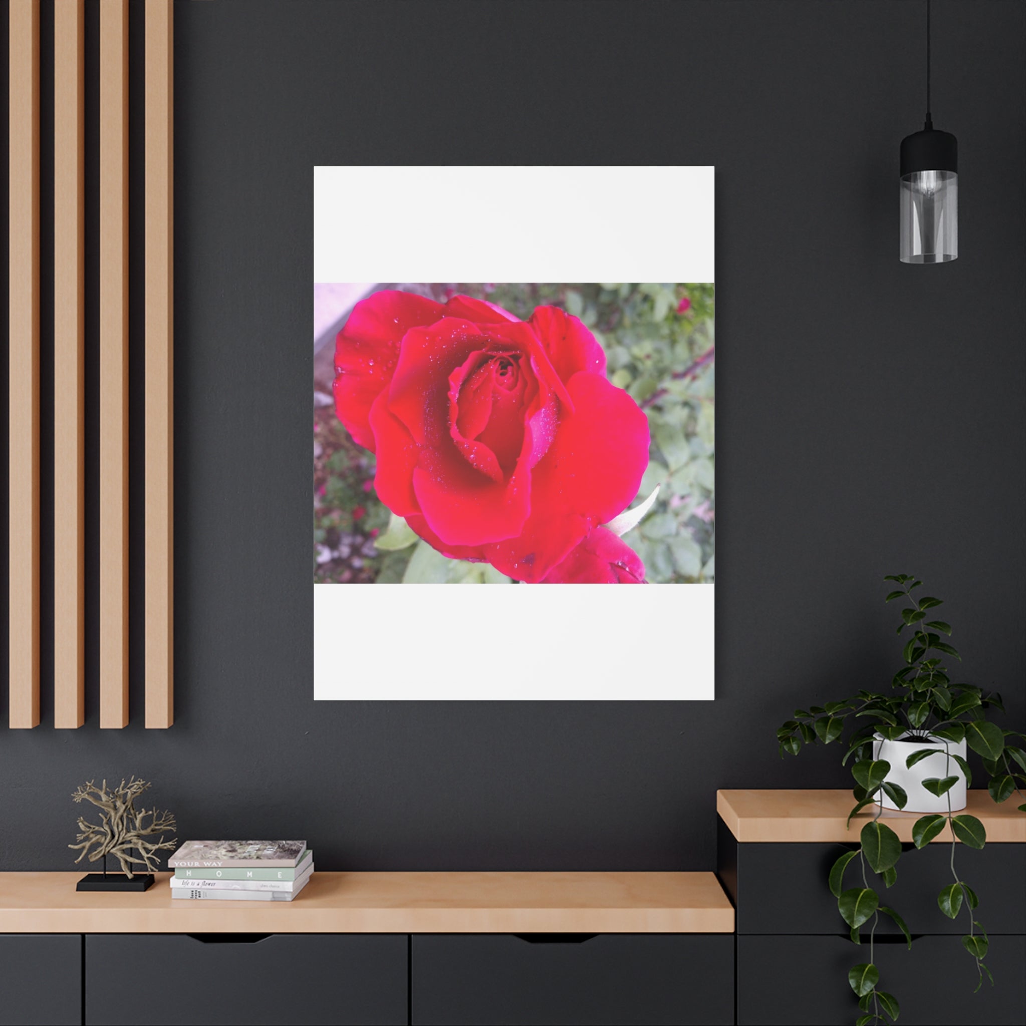 Vibrant Floral Canvas Art, Elegant Wall Decor, Perfect for Home, Gifts, Mother's Day, and Weddings