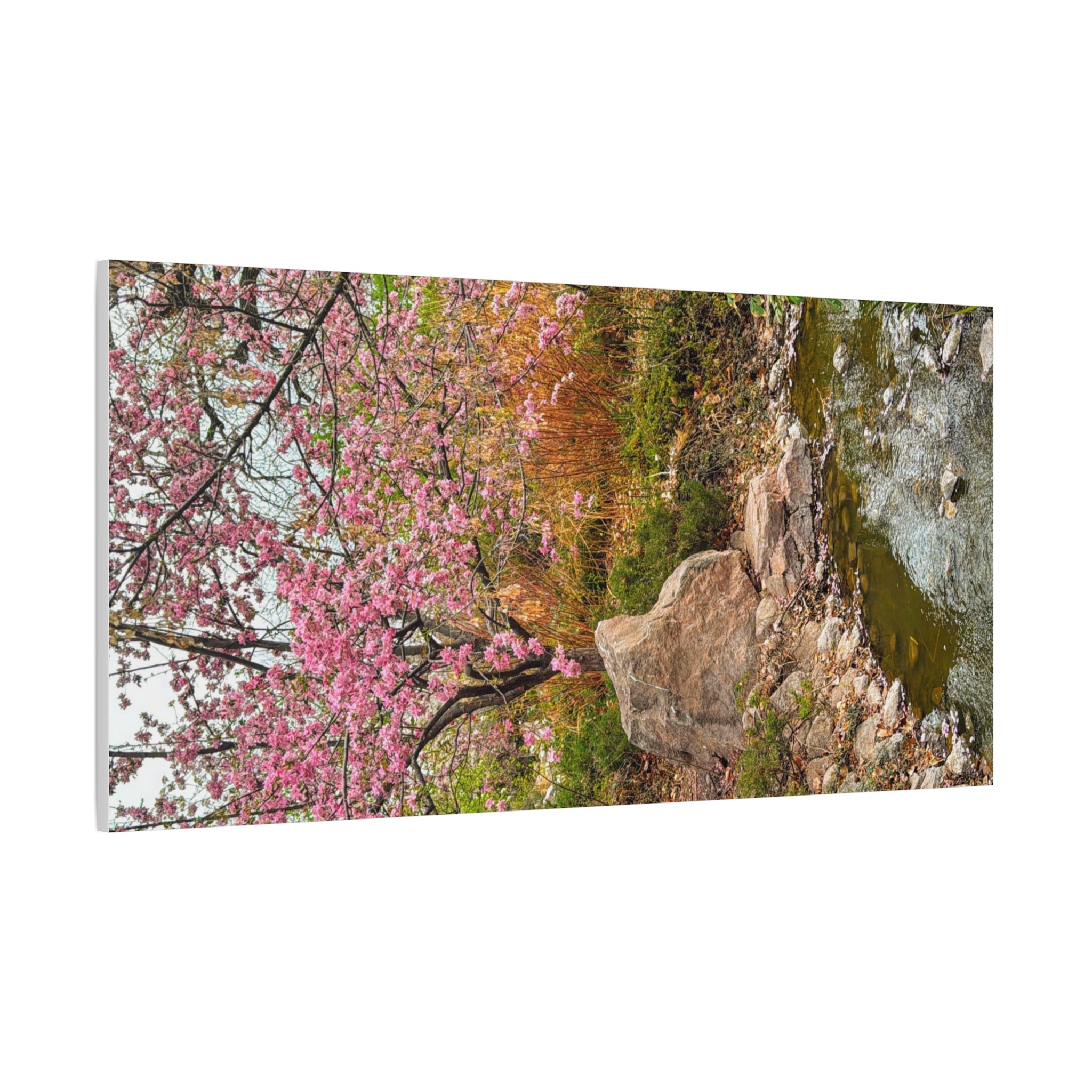 Blossoming Serenity Canvas Print, Floral Wall Art, Nature Decor, Home Aesthetic, Gift Idea for Garden Lovers, Spring Decor