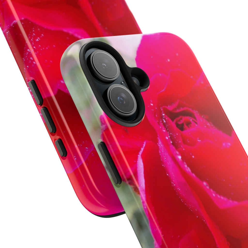 Flower Print Tough Phone Cases, Floral iPhone Case, Durable Mobile Covers, Unique Gift for Her, Birthday Present, Rose Design