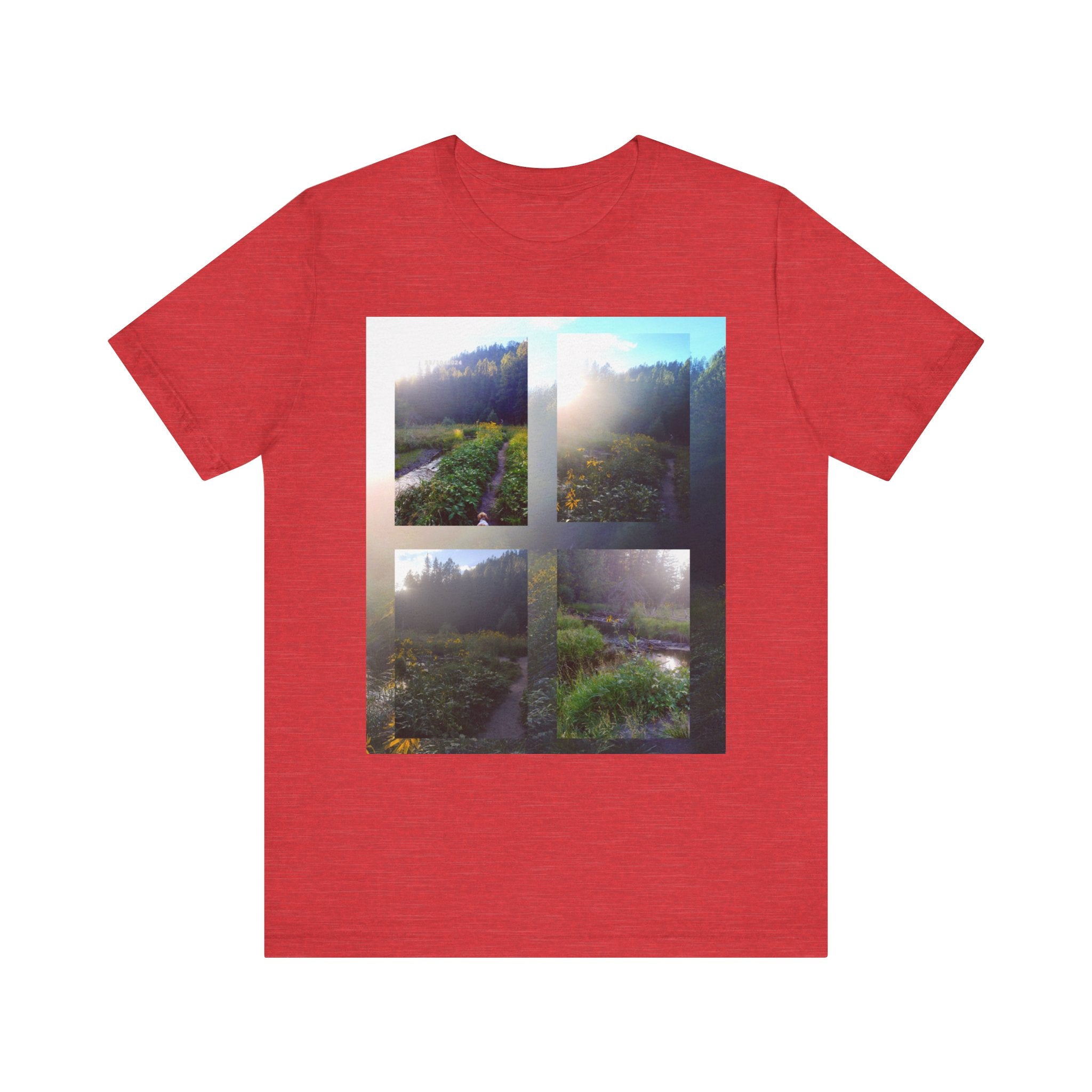 Nature-Inspired Unisex Tee, Eco-Friendly Shirt, Outdoor Lover Gift, Photography T-Shirt, Nature Vibes Clothing