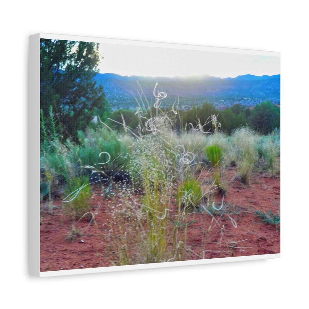 Serene Desert Landscape Canvas Print, Nature Wall Art, Home Decor, Gift for Nature Lovers, Rustic Art for Living Room, Boho Decor