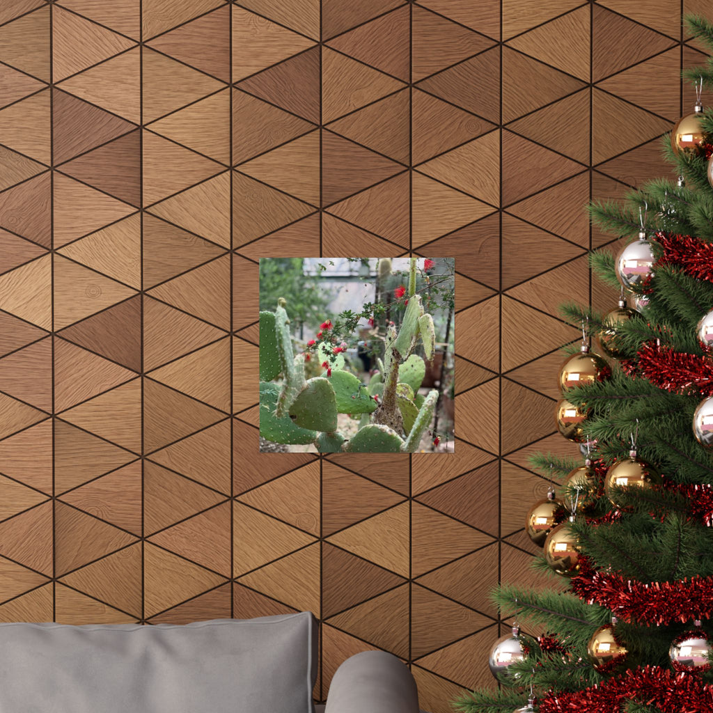 Cactus Vertical Wall Art, Boho Home Decor, Nature Print, Gift for Plant Lovers, Gallery Wall Decoration