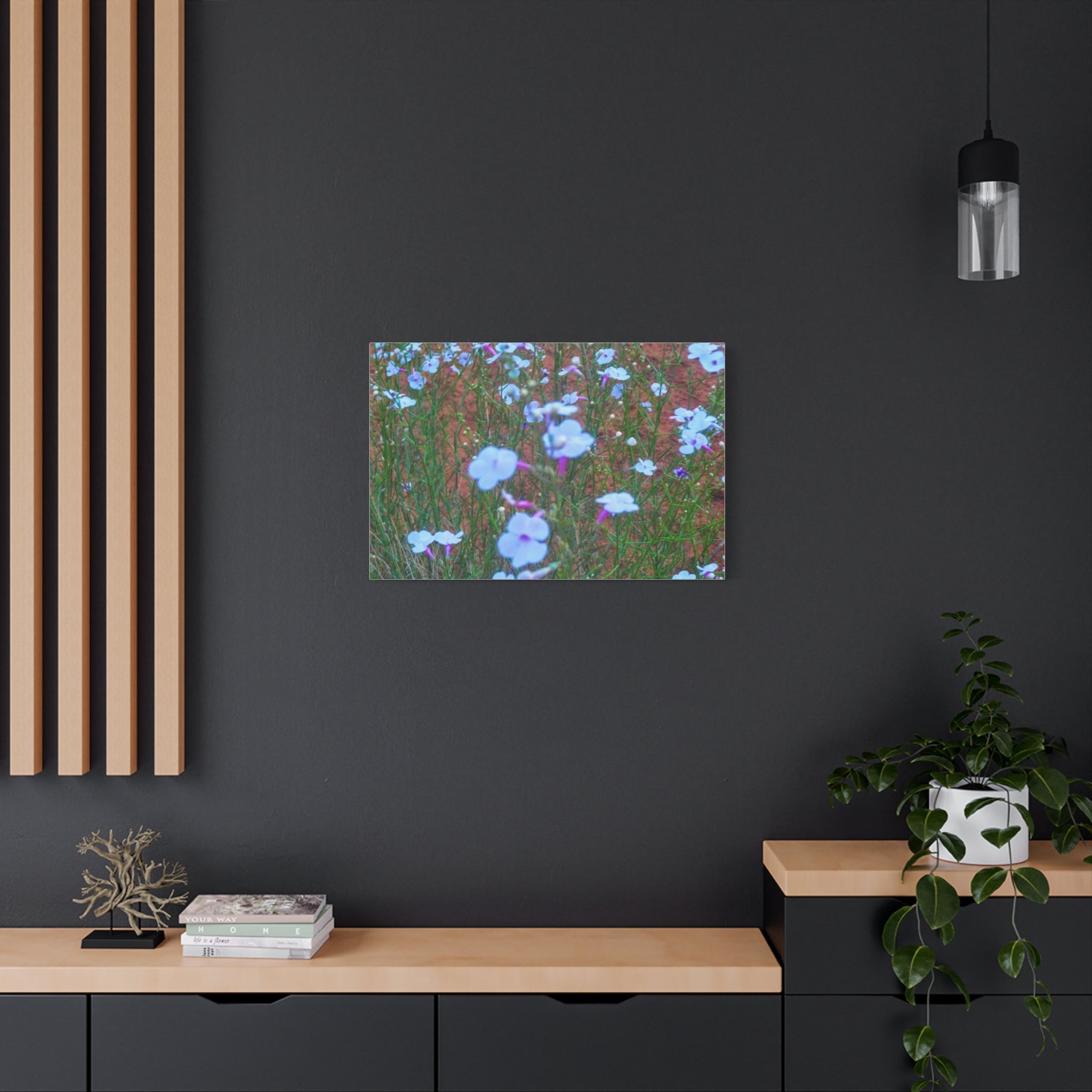 Floral Canvas Wall Art, Home Decor, Wall Hanging, Gift Idea, Nature Art, Flower Print