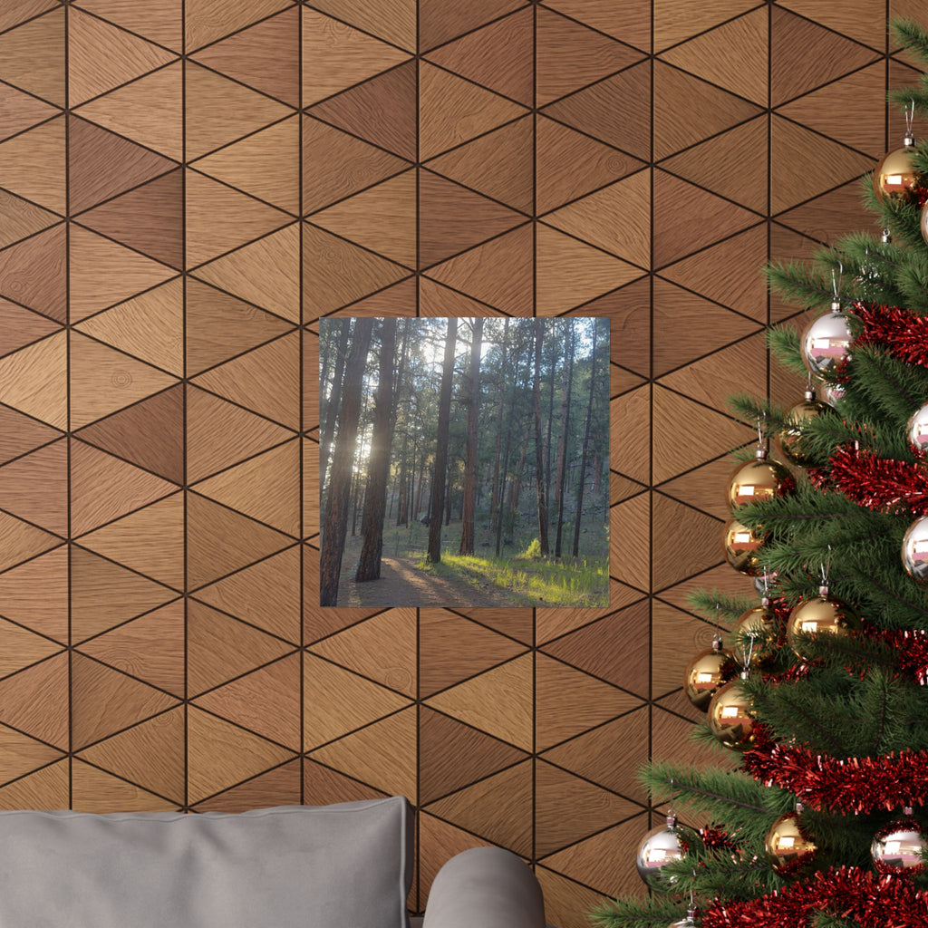 Serene Nature Matte Vertical Posters, Forest Wall Art, Home Decor, Gift Idea, Nature Lover's Decor, Inspirational Art Print